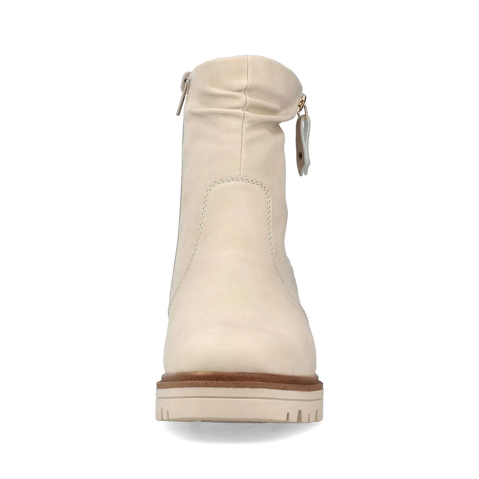 Cheap Women'S Ankle Boots Cream Beige Ladies Ankle Boots & Boots