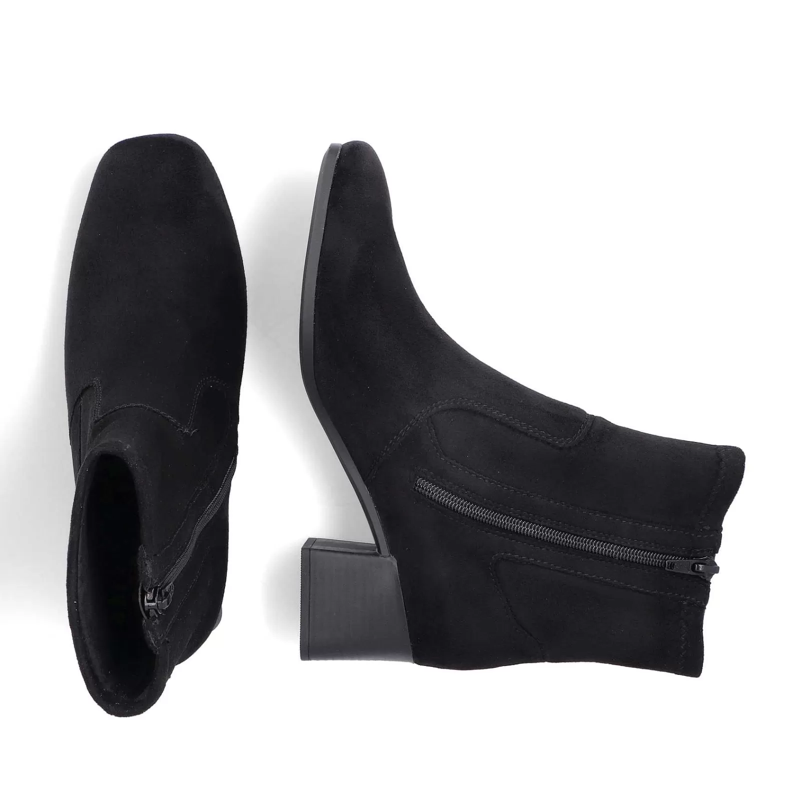 Flash Sale Women'S Ankle Boots Jet Black Ladies Ankle Boots & Boots