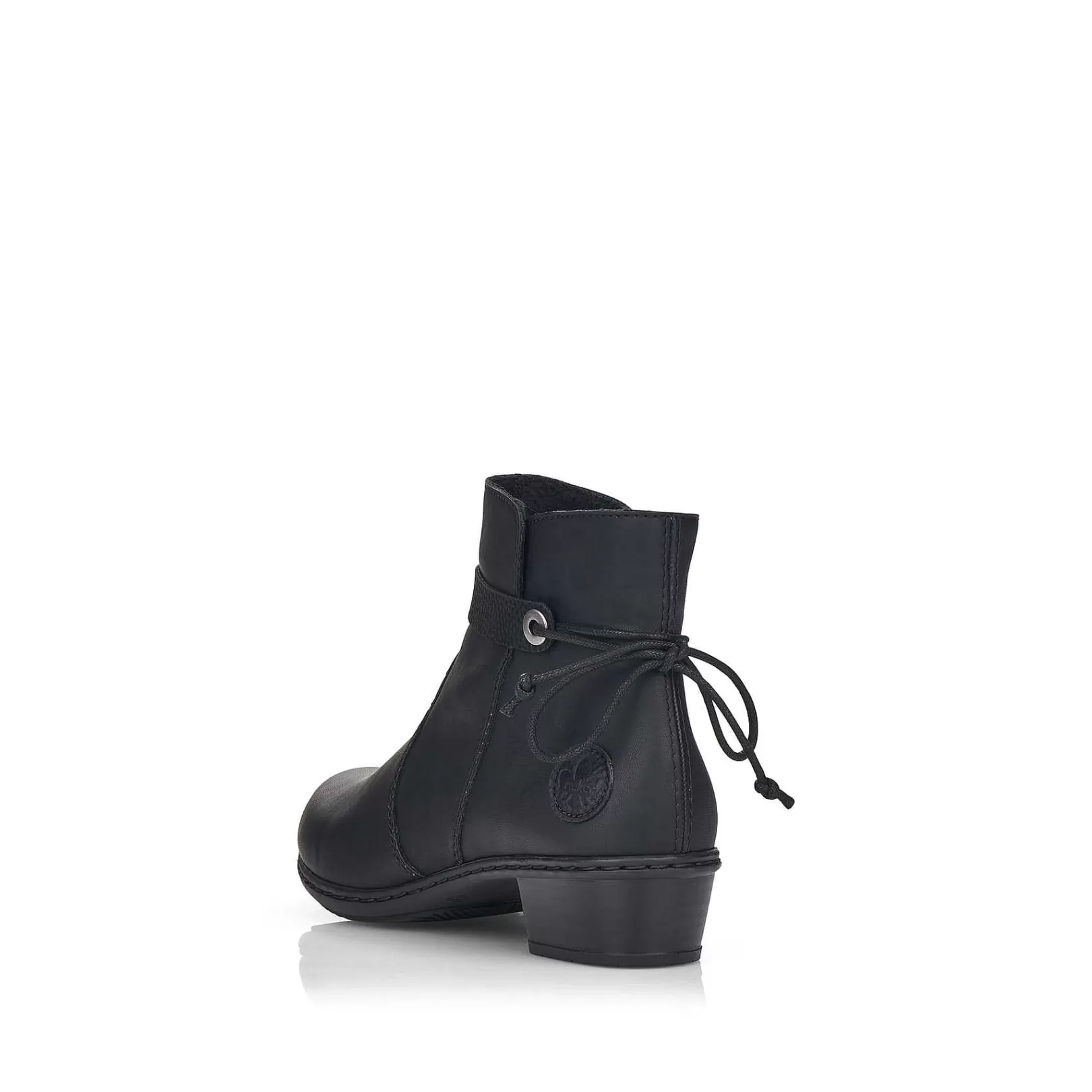 Cheap Women'S Ankle Boots Jet Black Ladies Ankle Boots & Boots