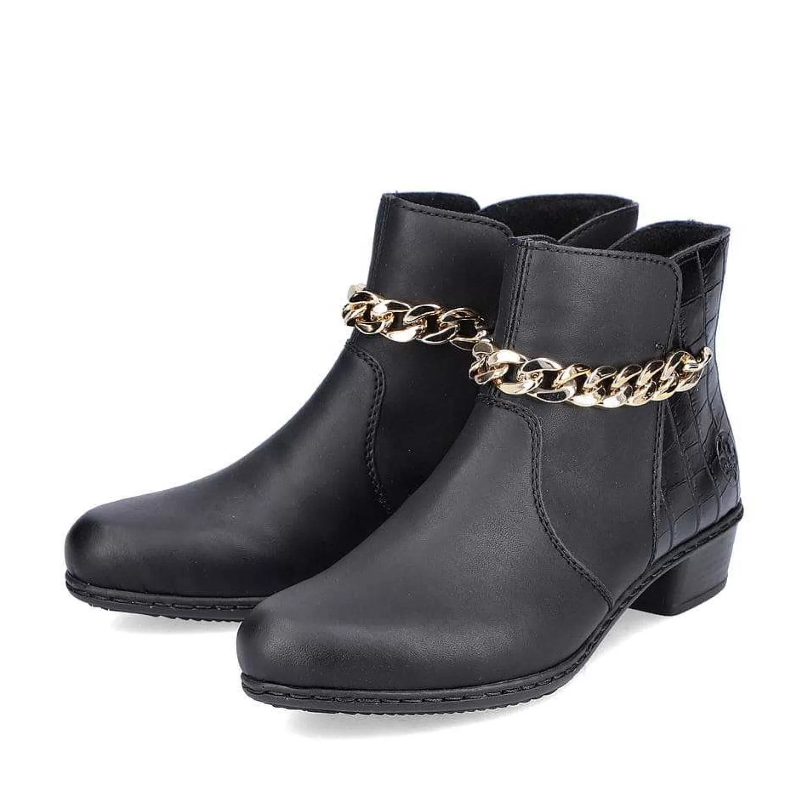 Sale Women'S Ankle Boots Jet Black Ladies Ankle Boots & Boots