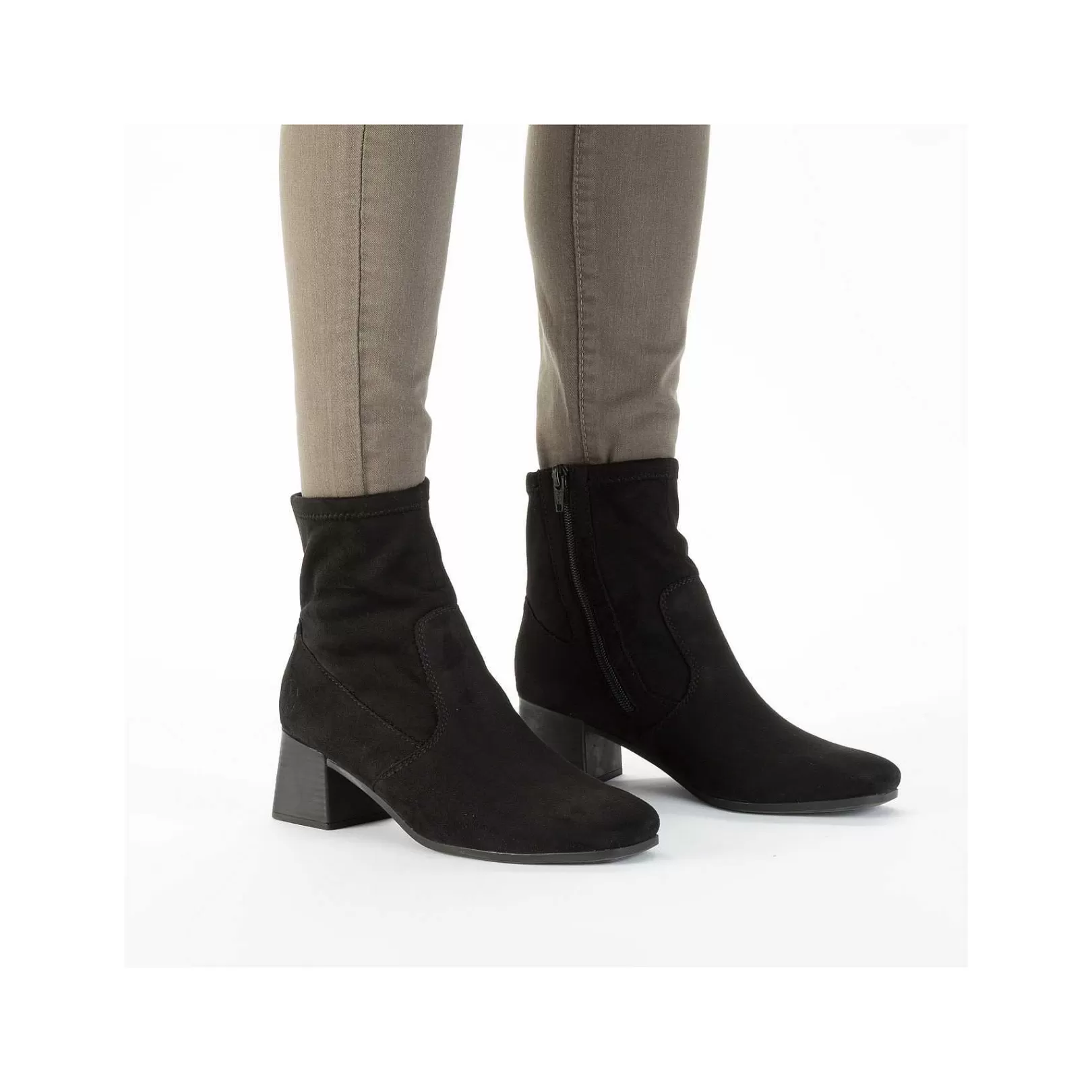 Flash Sale Women'S Ankle Boots Jet Black Ladies Ankle Boots & Boots