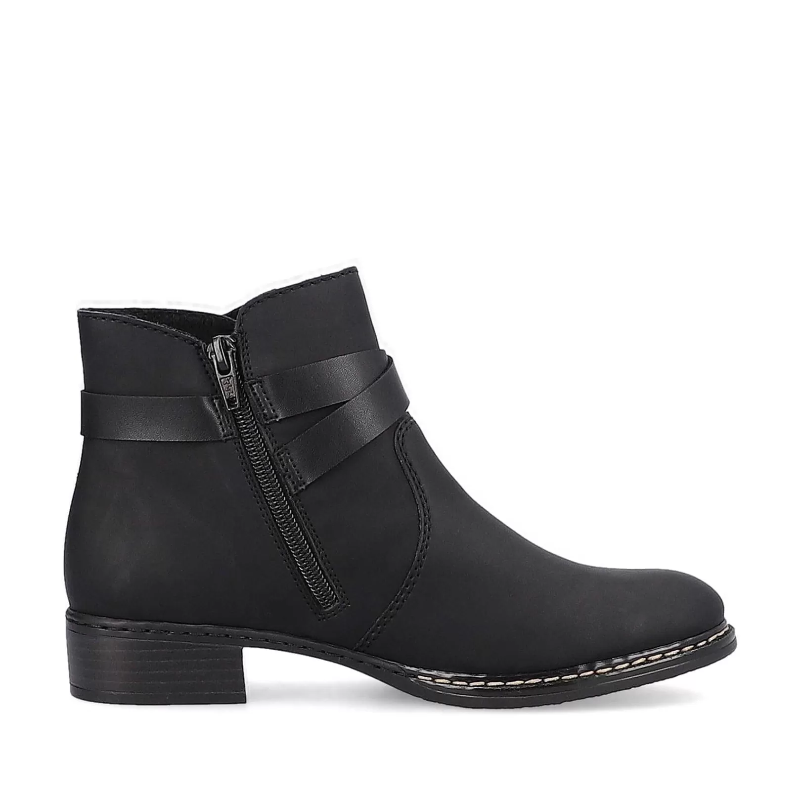 Clearance Women'S Ankle Boots Jet Black Ladies Ankle Boots & Boots