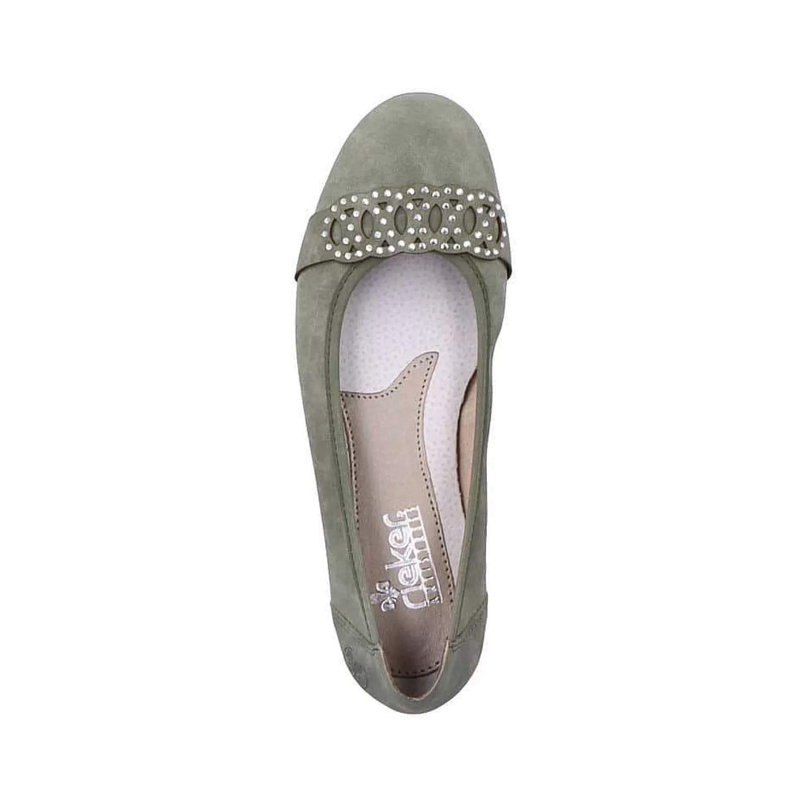 New Women'S Ballerinas Mint Green Ladies Low Shoes & Slippers