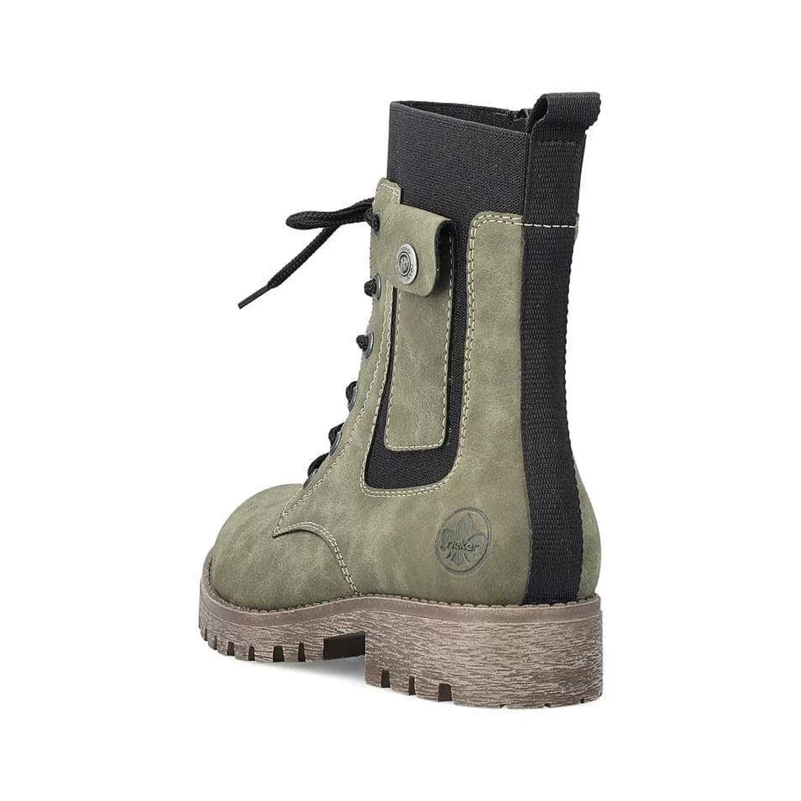 Online Women'S Biker Boots Leaf Green Ladies Ankle Boots & Boots