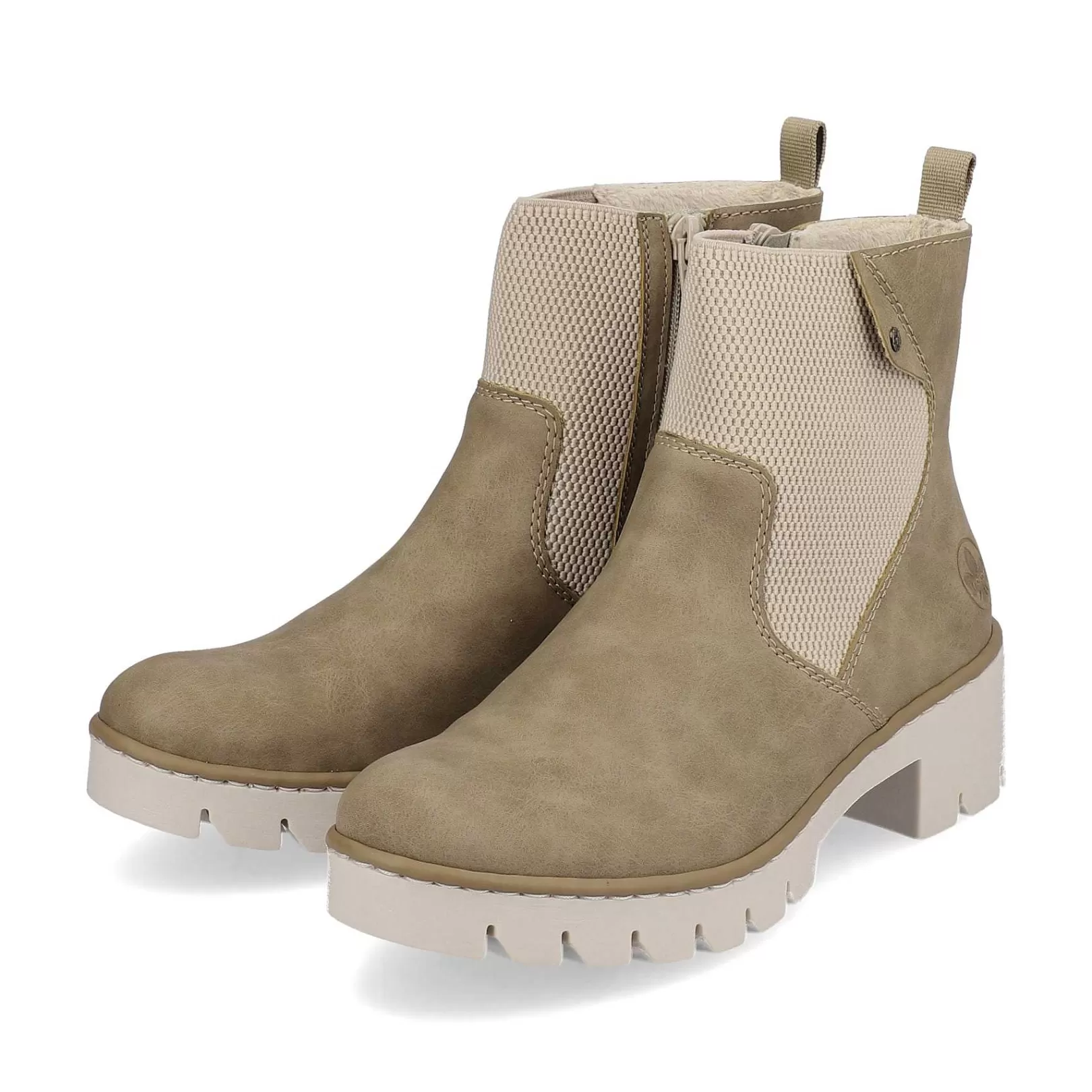 Hot Women'S Chelsea Boots Beige Brown Ladies Ankle Boots & Boots