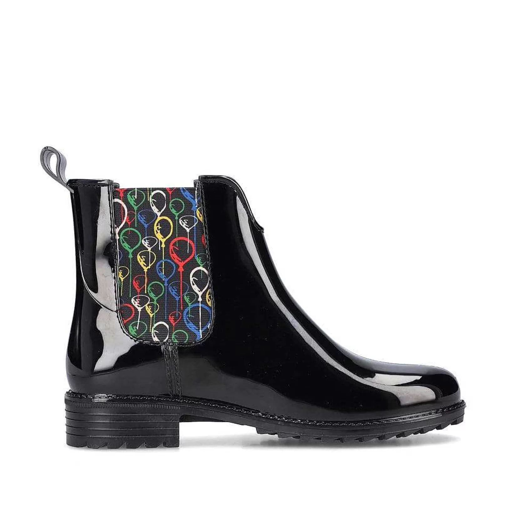 Online Women'S Chelsea Boots Glossy Black Ladies Ankle Boots & Boots