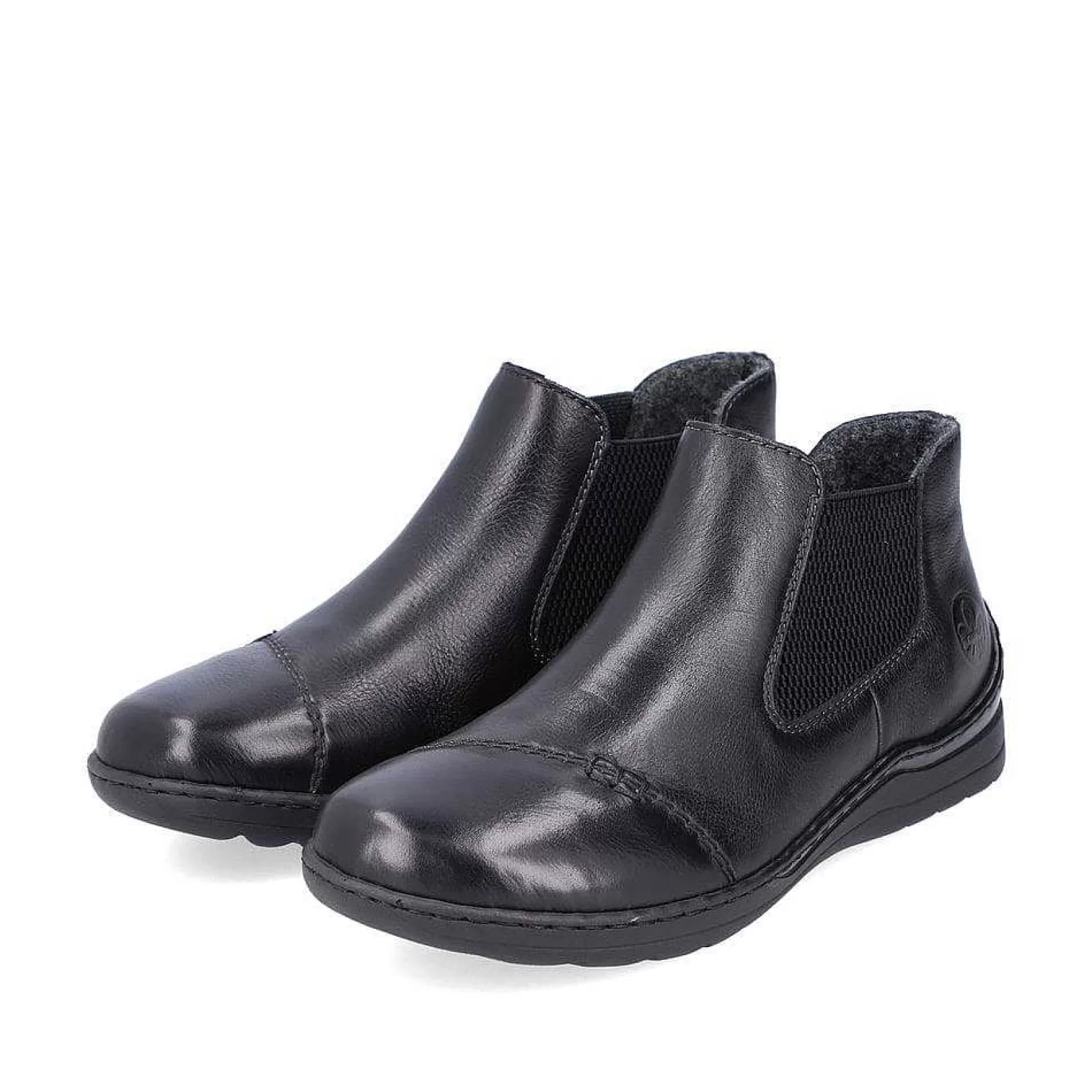 Cheap Women'S Chelsea Boots Glossy Black Ladies Ankle Boots & Boots