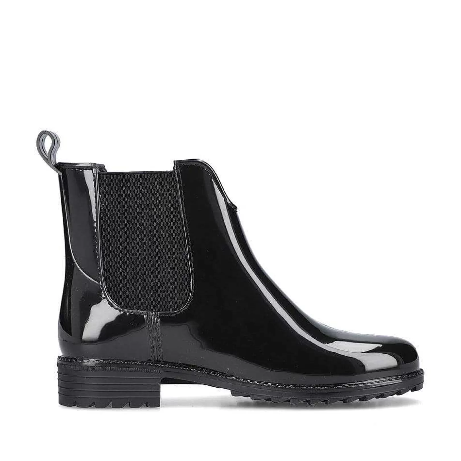 Best Sale Women'S Chelsea Boots Glossy Black Ladies Ankle Boots & Boots