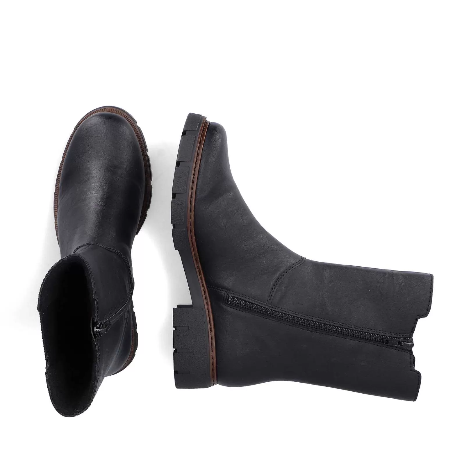 Store Women'S Chelsea Boots Jet Black Ladies Ankle Boots & Boots