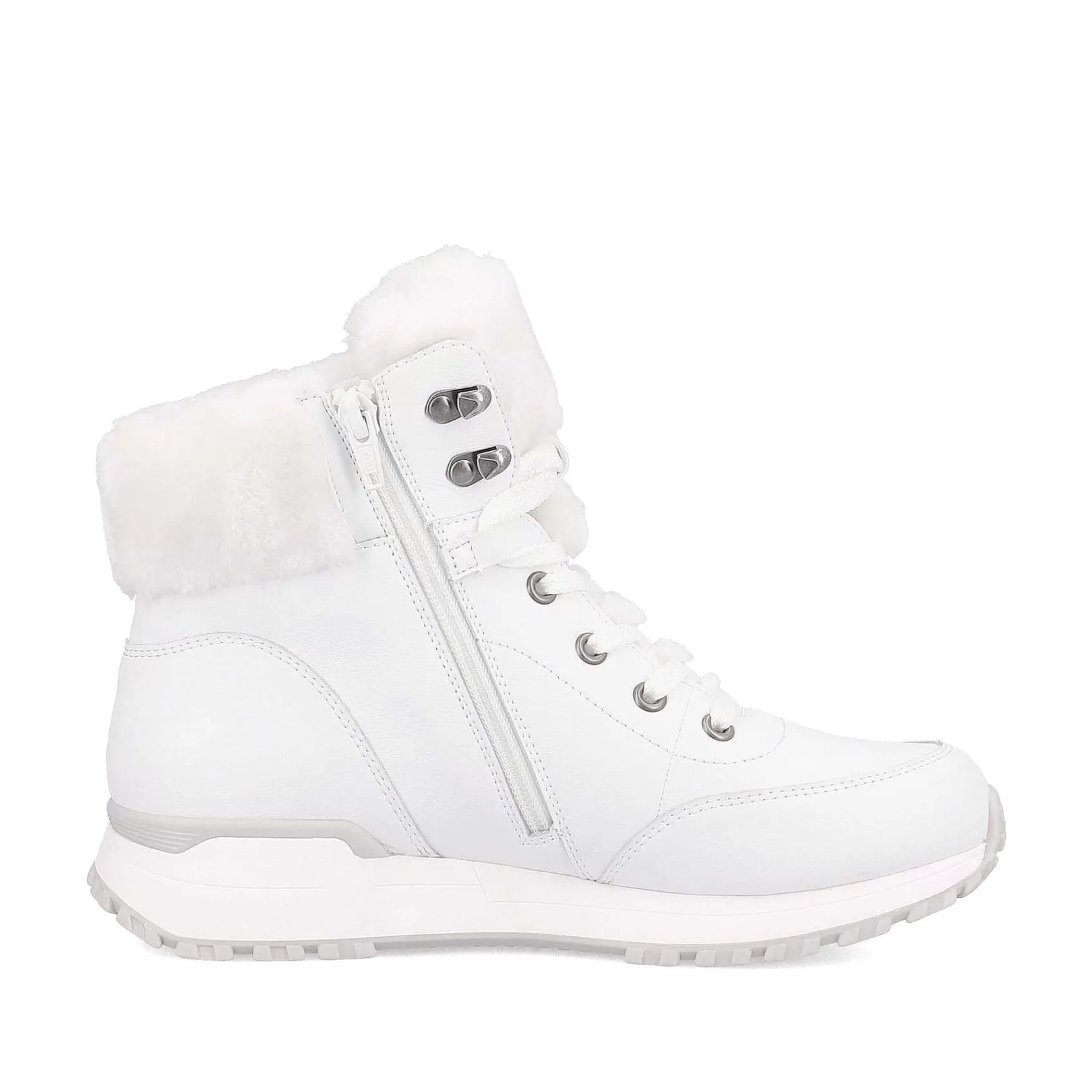 Clearance Women'S Corded Boots Crystal White Ladies Ankle Boots & Boots