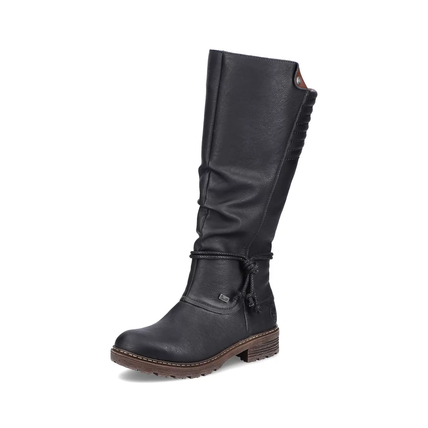 Store Women'S High-Shaft Boots Deep Black Ladies Ankle Boots & Boots