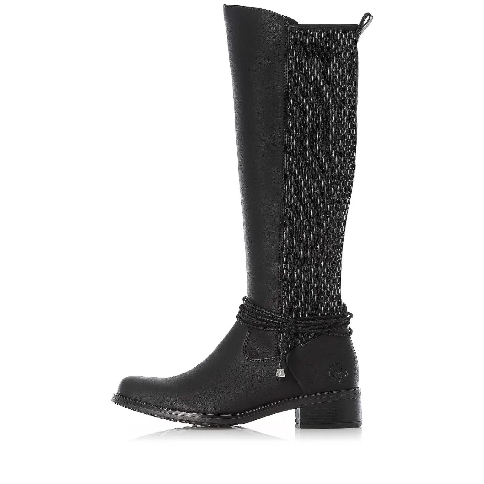 Outlet Women'S High-Shaft Boots Deep Black Ladies Ankle Boots & Boots