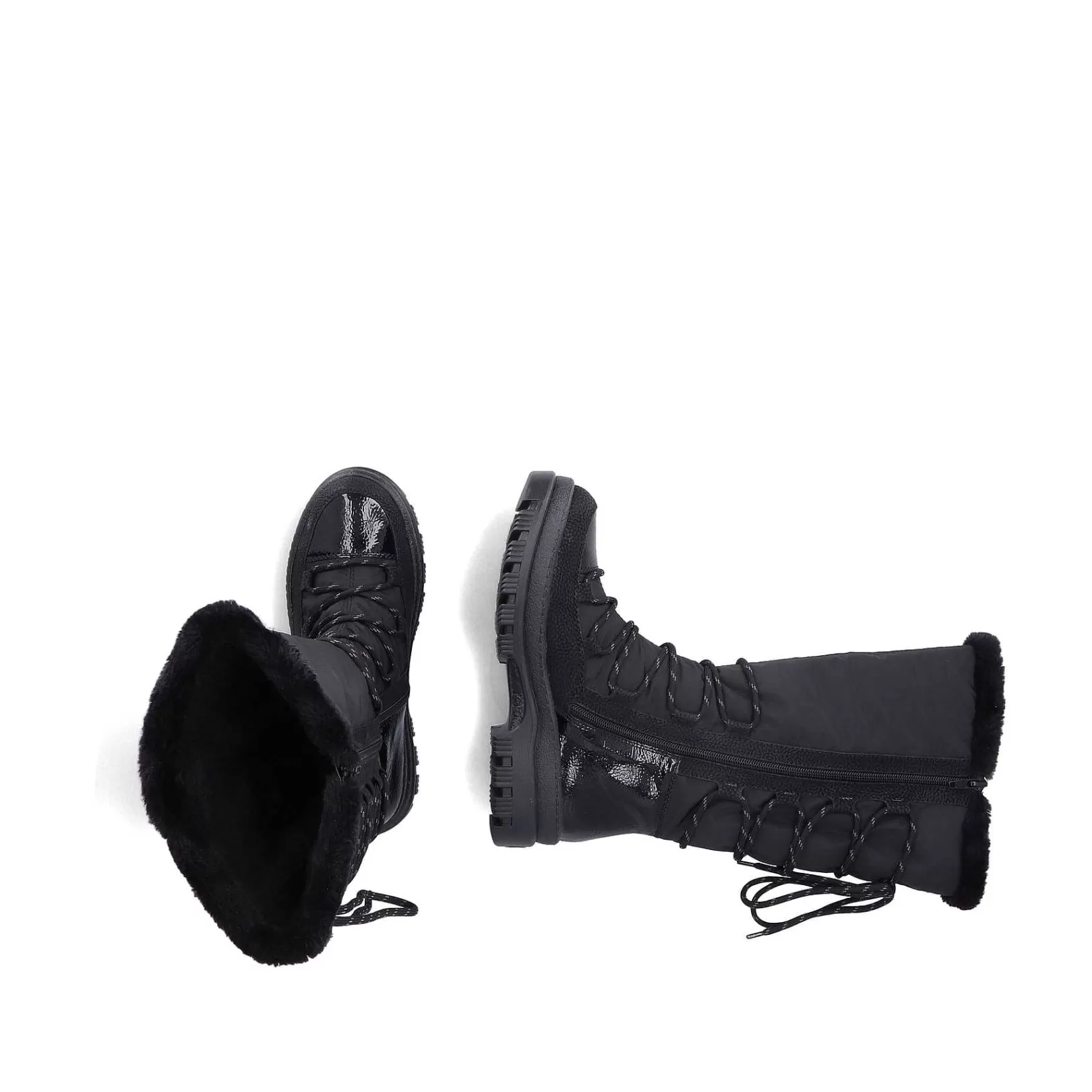 Store Women'S High-Shaft Boots Graphite Black Ladies Ankle Boots & Boots