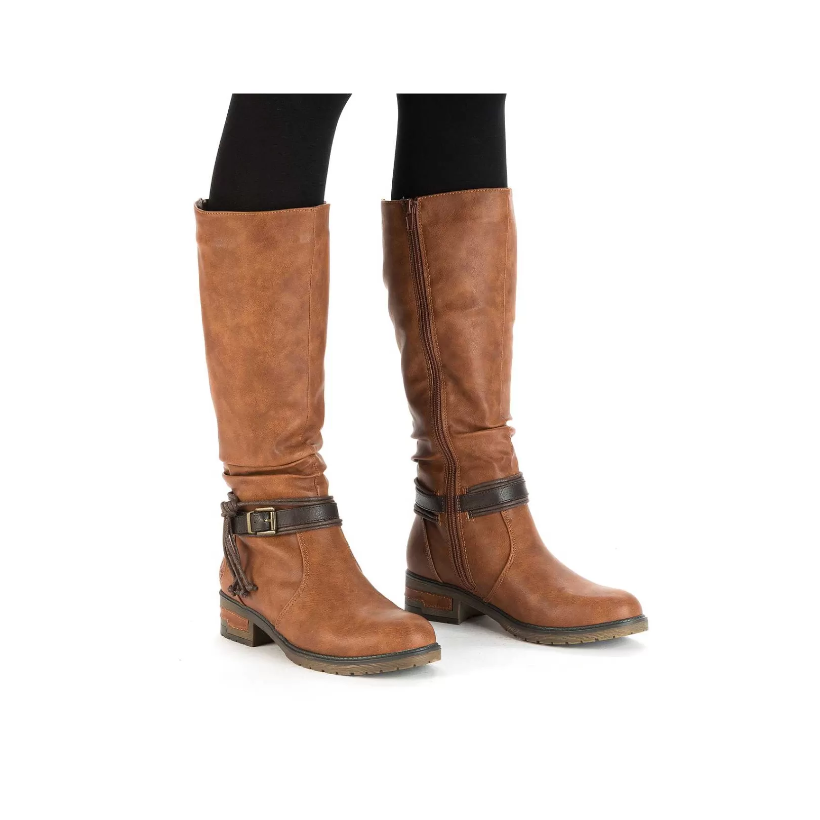 Sale Women'S High-Shaft Boots Nougat Brown Ladies Ankle Boots & Boots