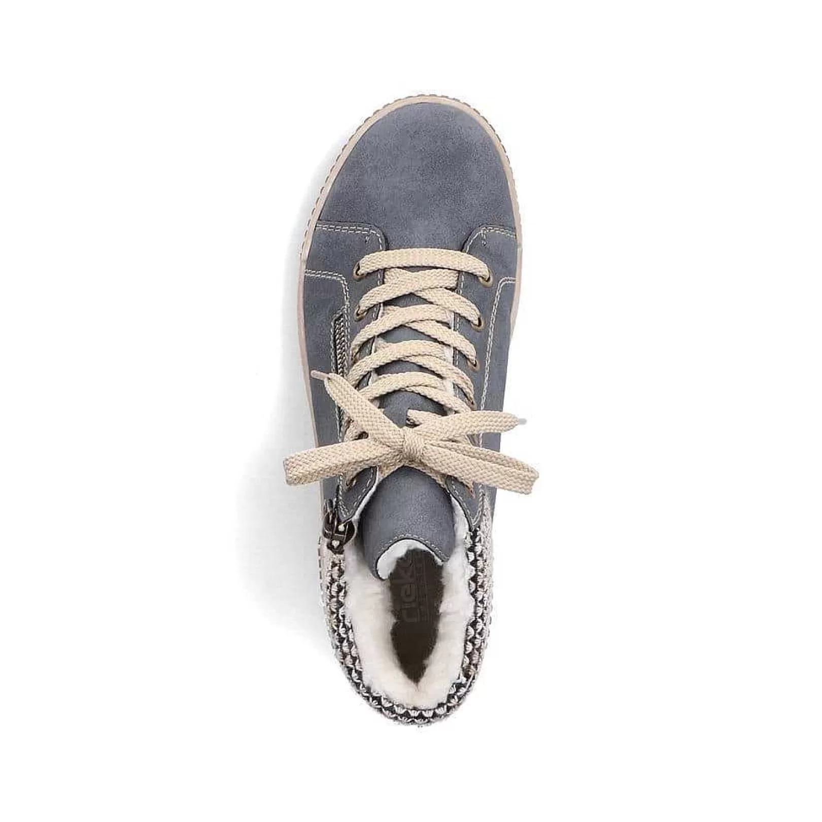 Best Women'S Lace-Up Shoes Blue-Gray Ladies Low Shoes & Slippers