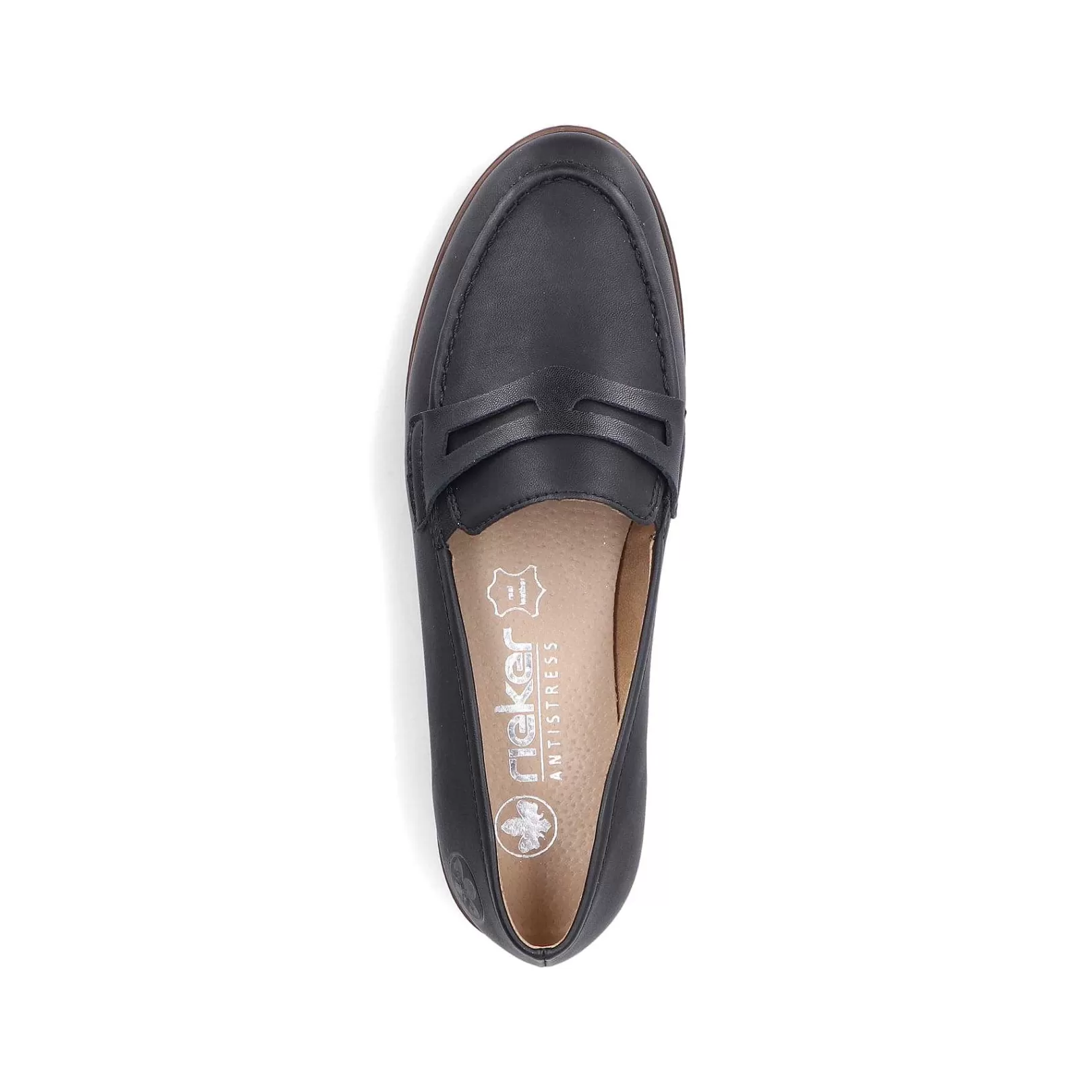 Best Sale Women'S Loafers Jet Black Ladies Loafers & Ballerinas