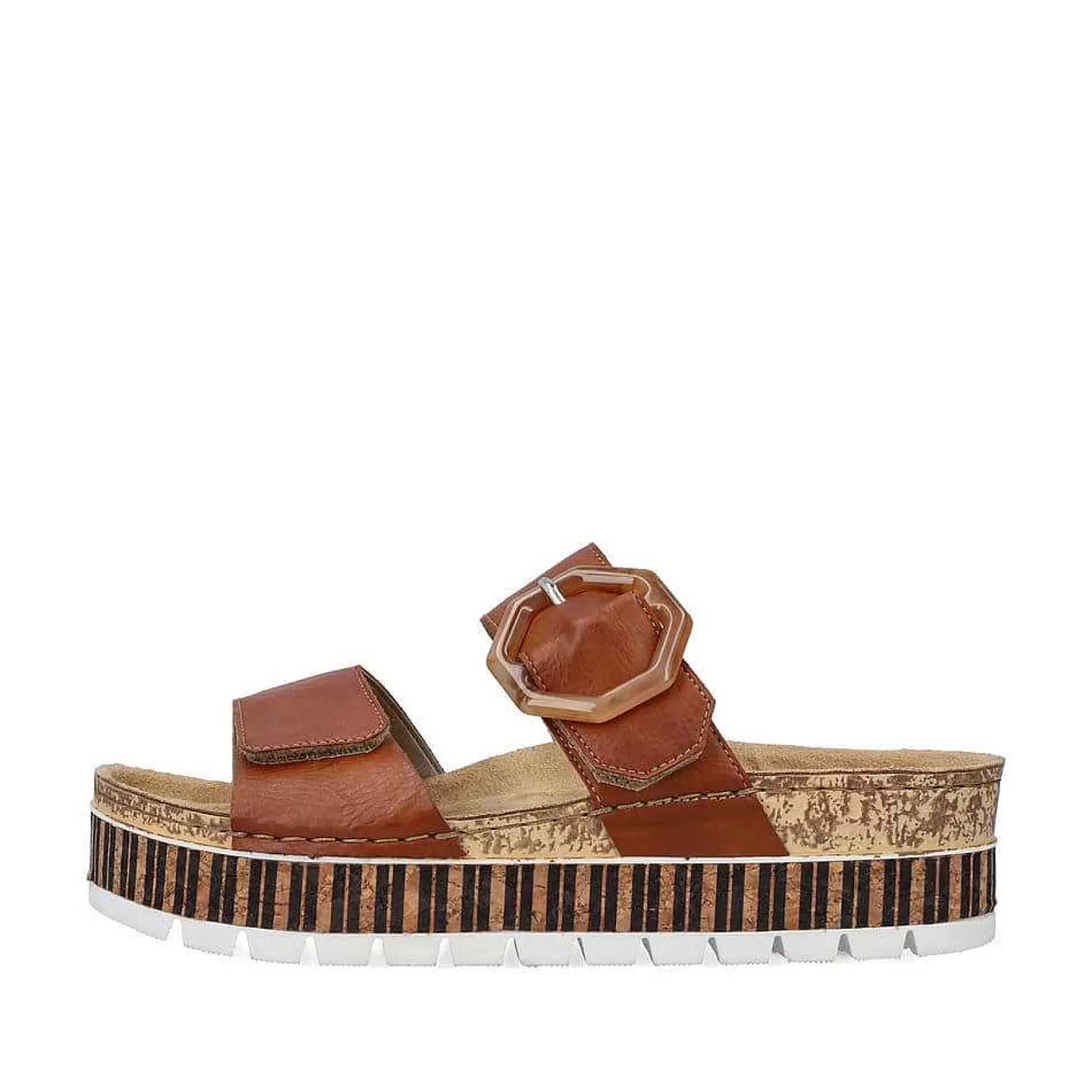 Outlet Women'S Mules Chestnut Brown Ladies Mules & Slippers