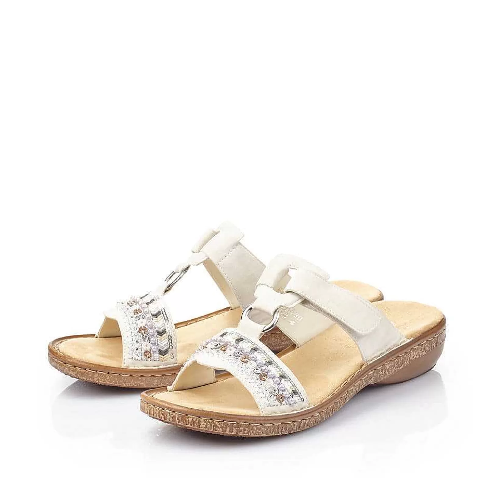 Best Women'S Mules Cream White Ladies Mules & Slippers