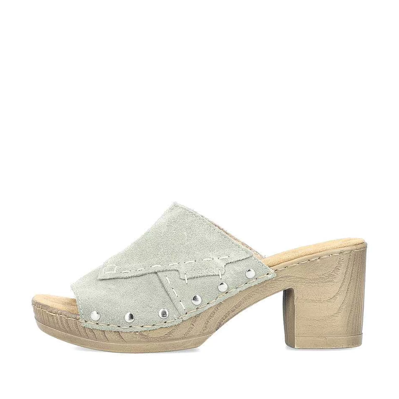 Discount Women'S Mules Mint Green Ladies Mules & Slippers