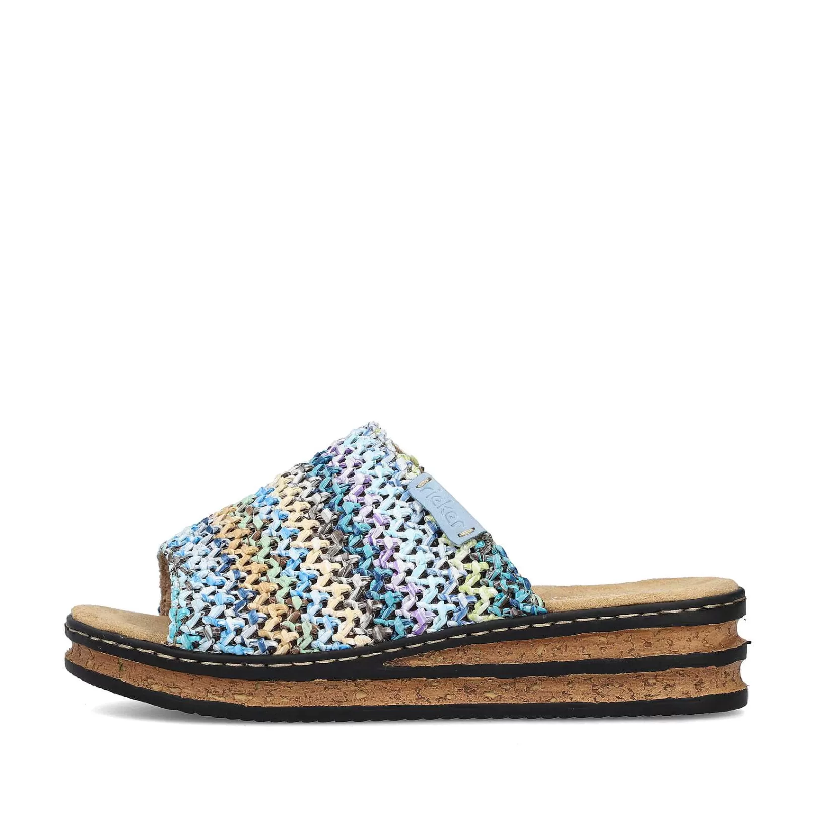 New Women'S Mules Multi-Sky Blue Men'S Summer Shoes