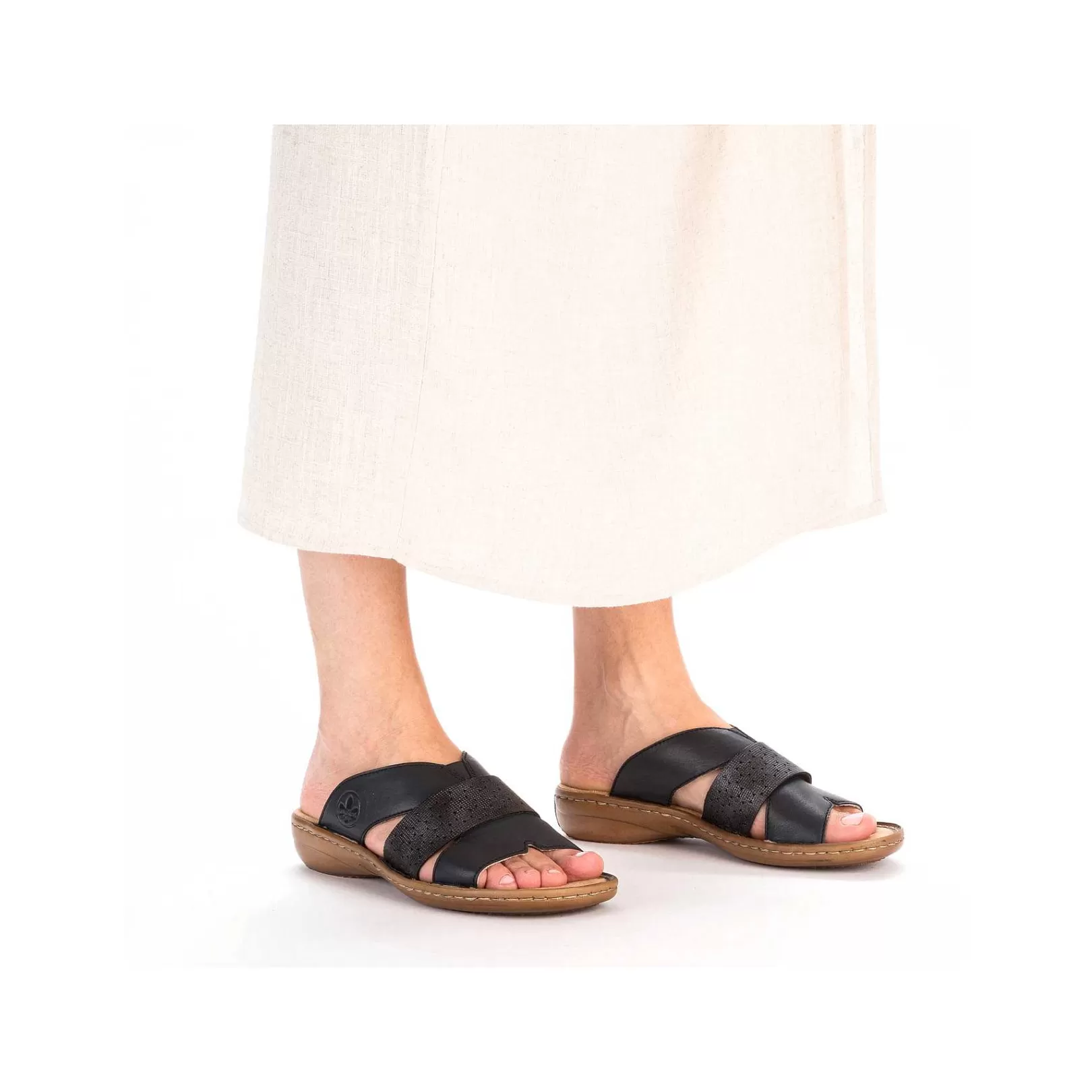 Hot Women'S Mules Navy Blue Ladies Mules & Slippers