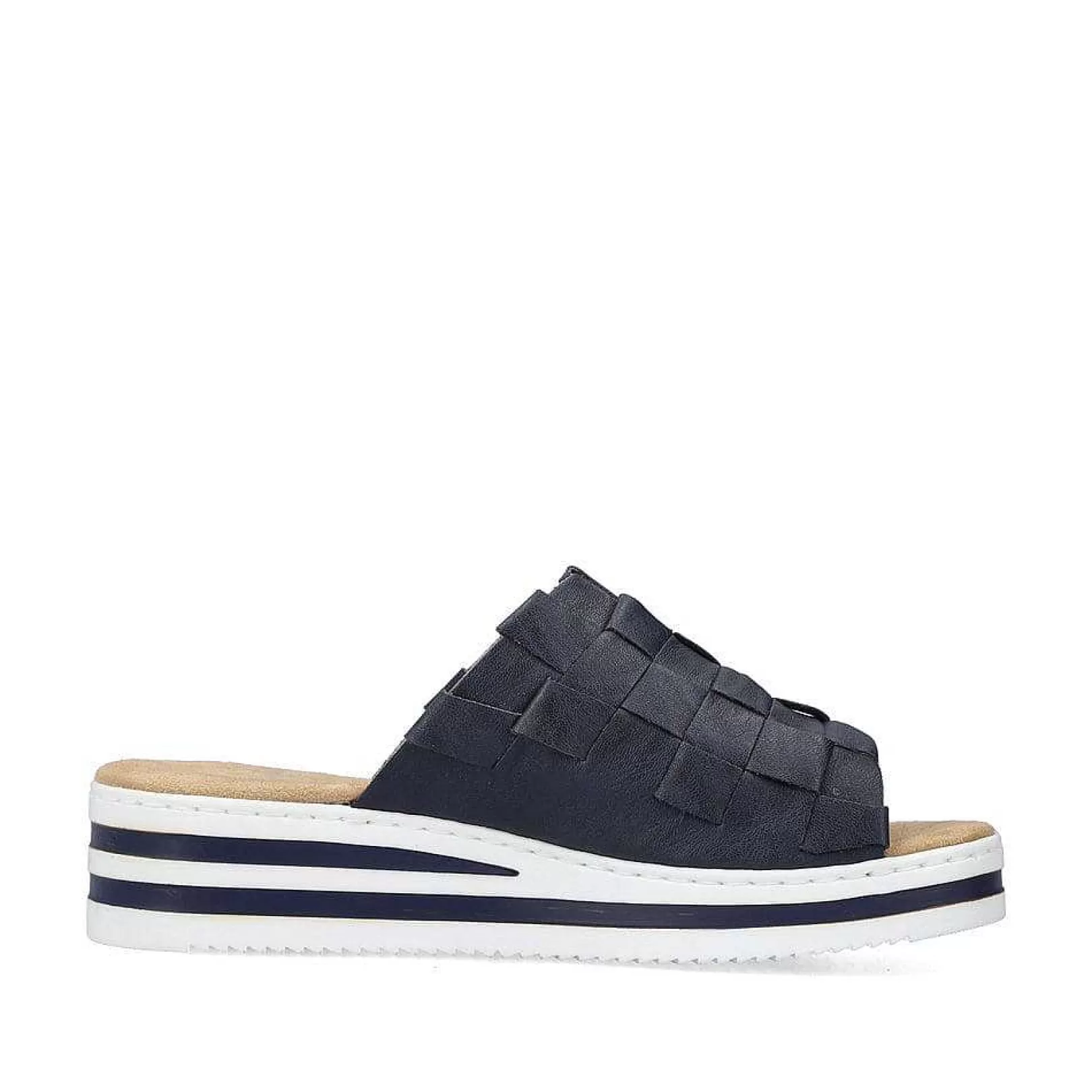 Outlet Women'S Mules Navy Blue Ladies Mules & Slippers