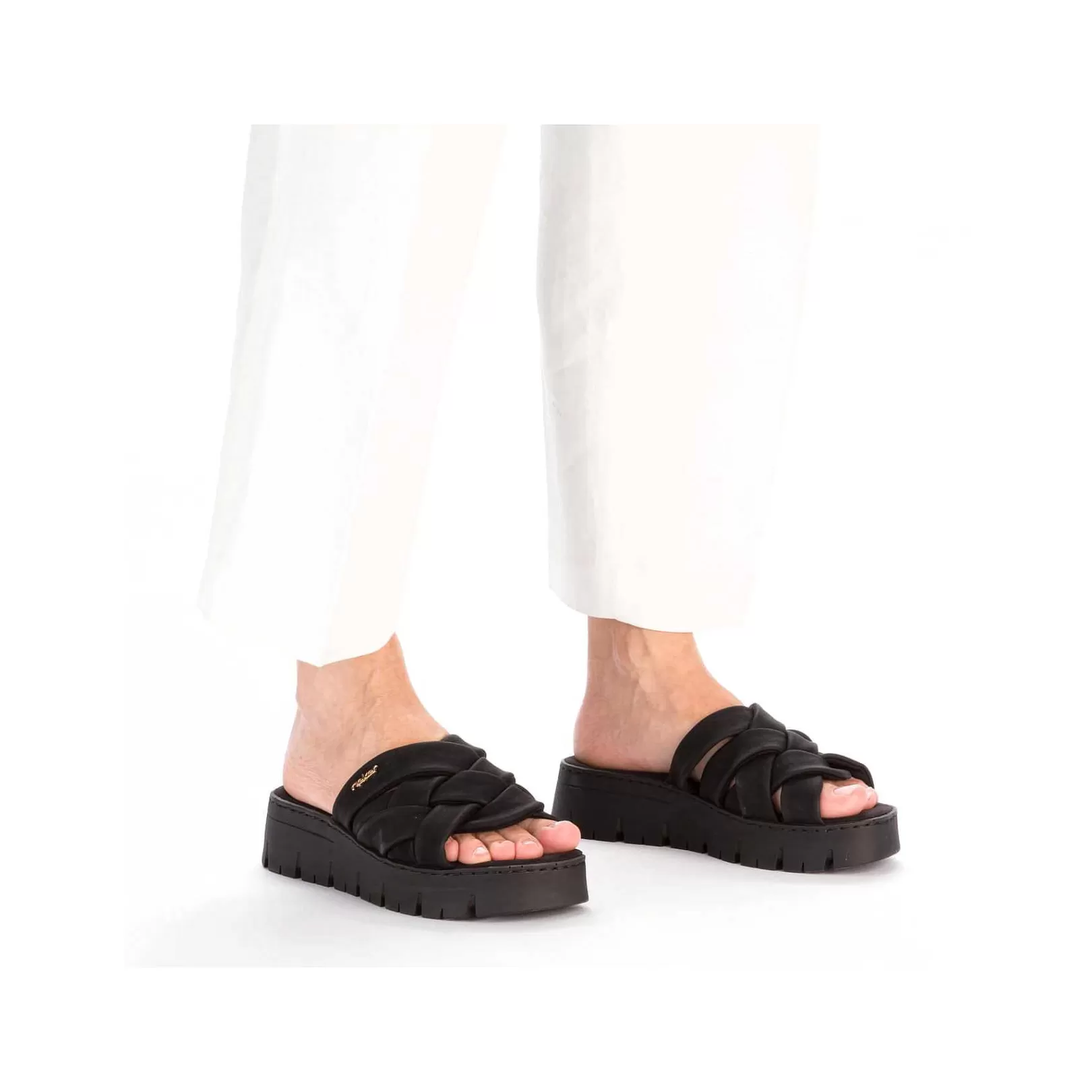 Cheap Women'S Mules Night Black Ladies Mules & Slippers