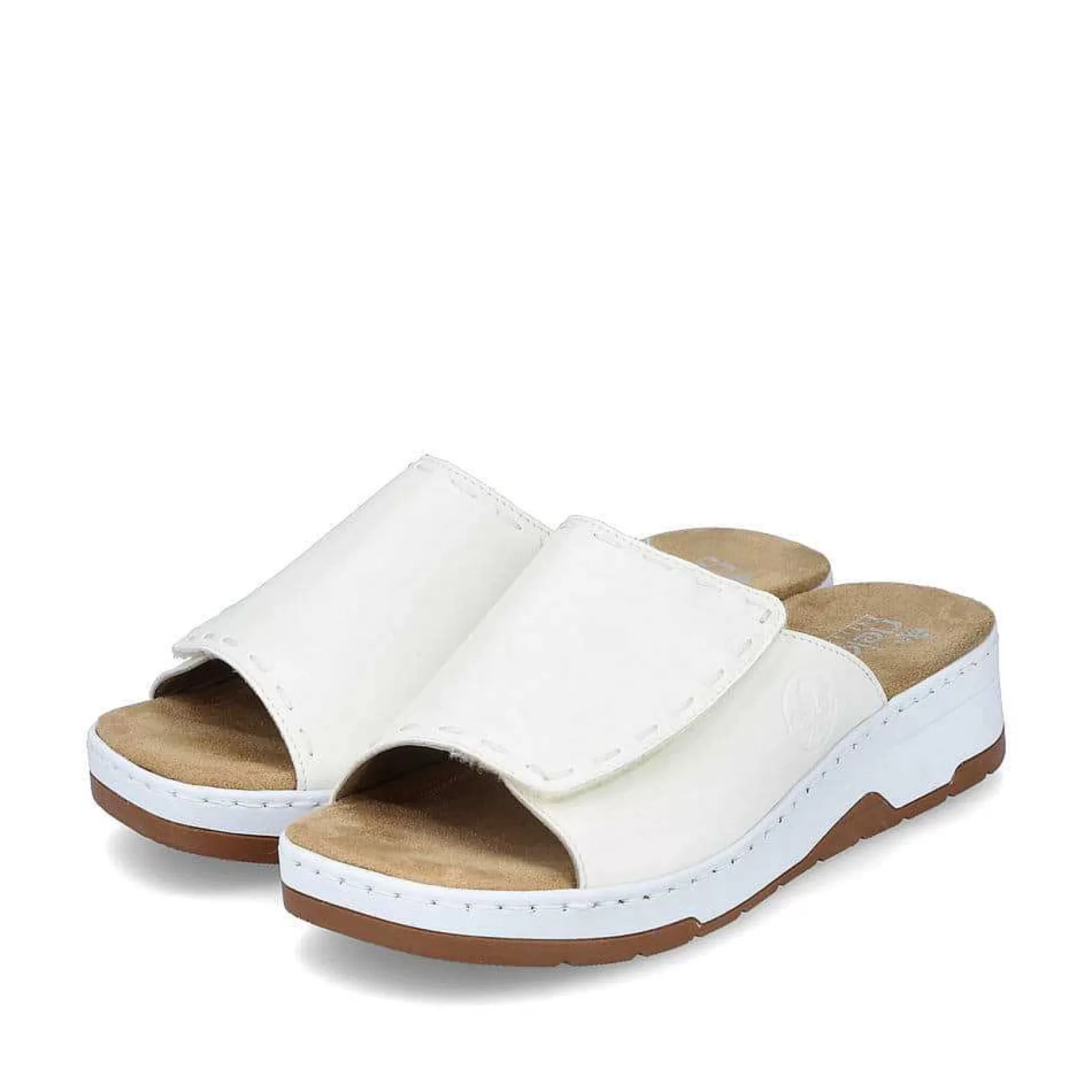 Outlet Women'S Mules Pearl White Ladies Mules & Slippers