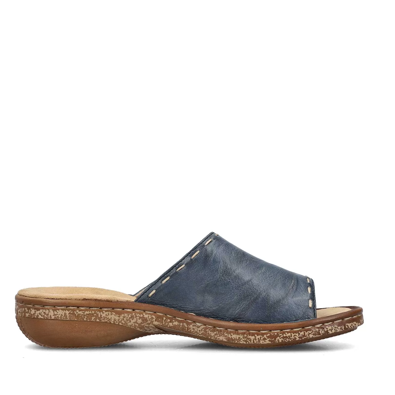 New Women'S Mules Slate Blue Ladies Mules & Slippers