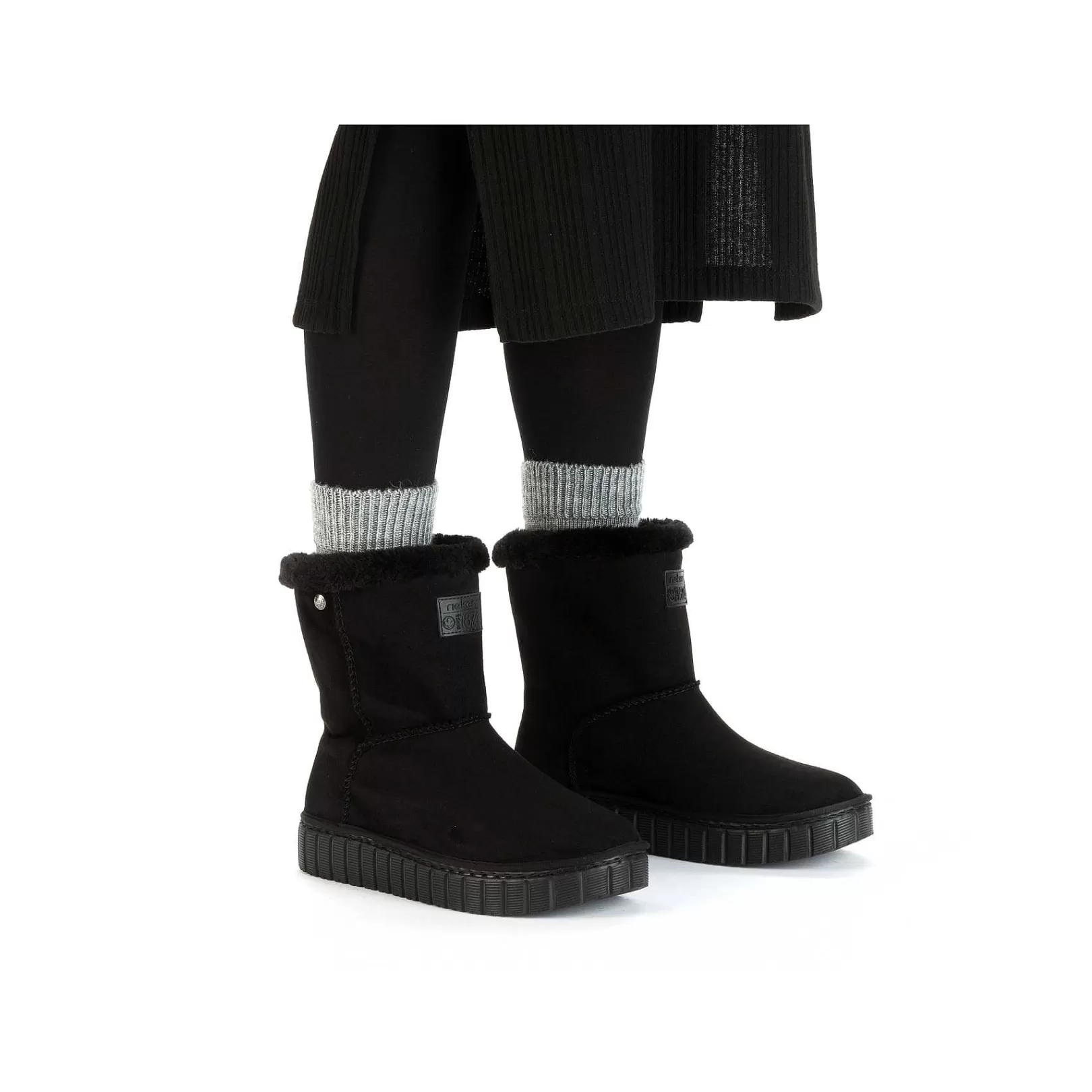 Shop Women'S Short Boots Jet Black Ladies Ankle Boots & Boots