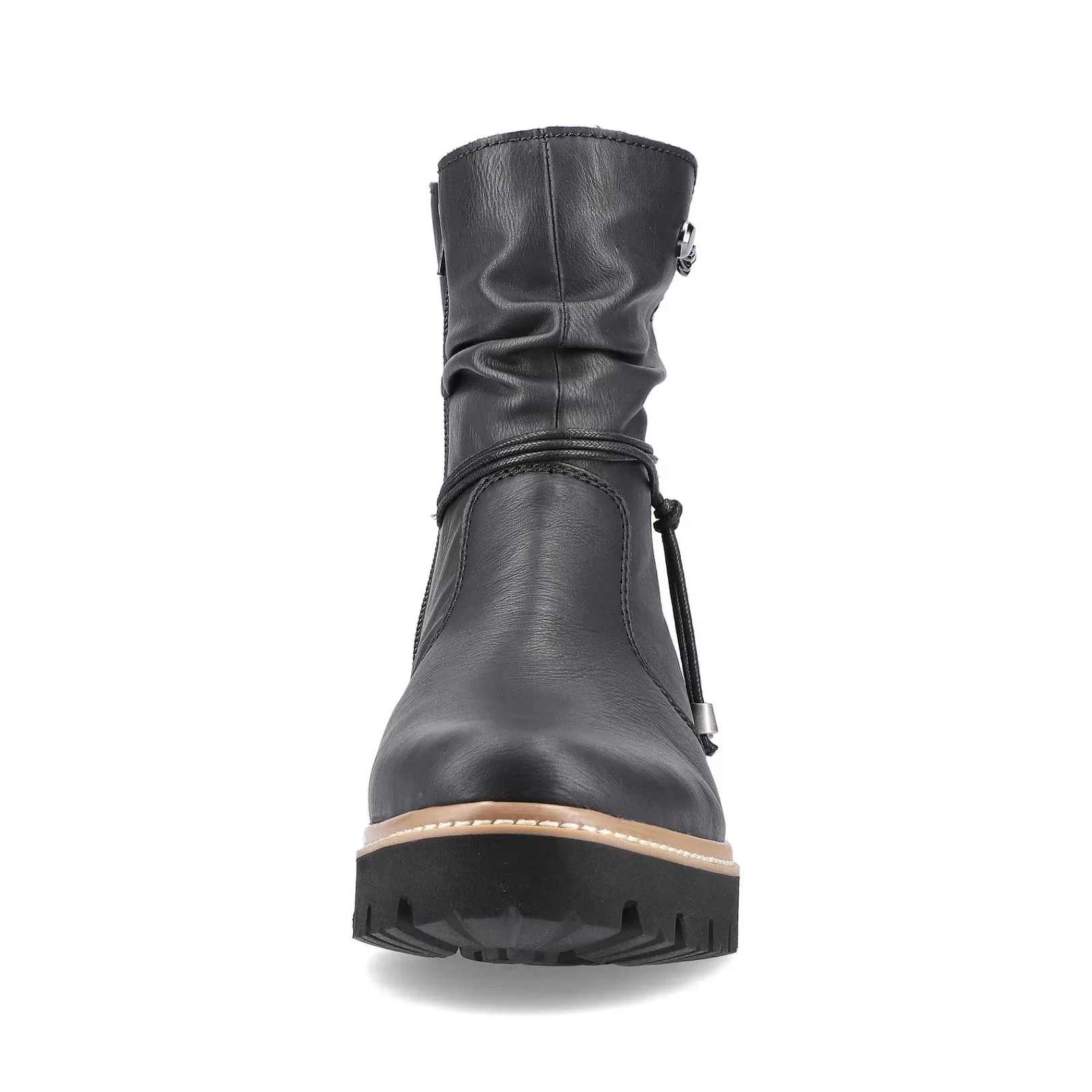 Online Women'S Short Boots Jet Black Ladies Ankle Boots & Boots