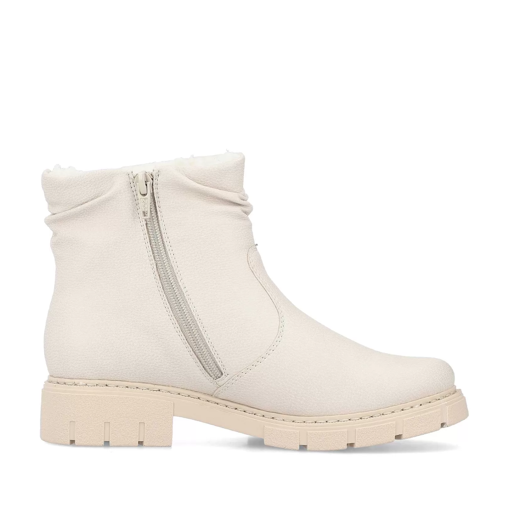 Discount Women'S Short Boots Light Beige Ladies Ankle Boots & Boots