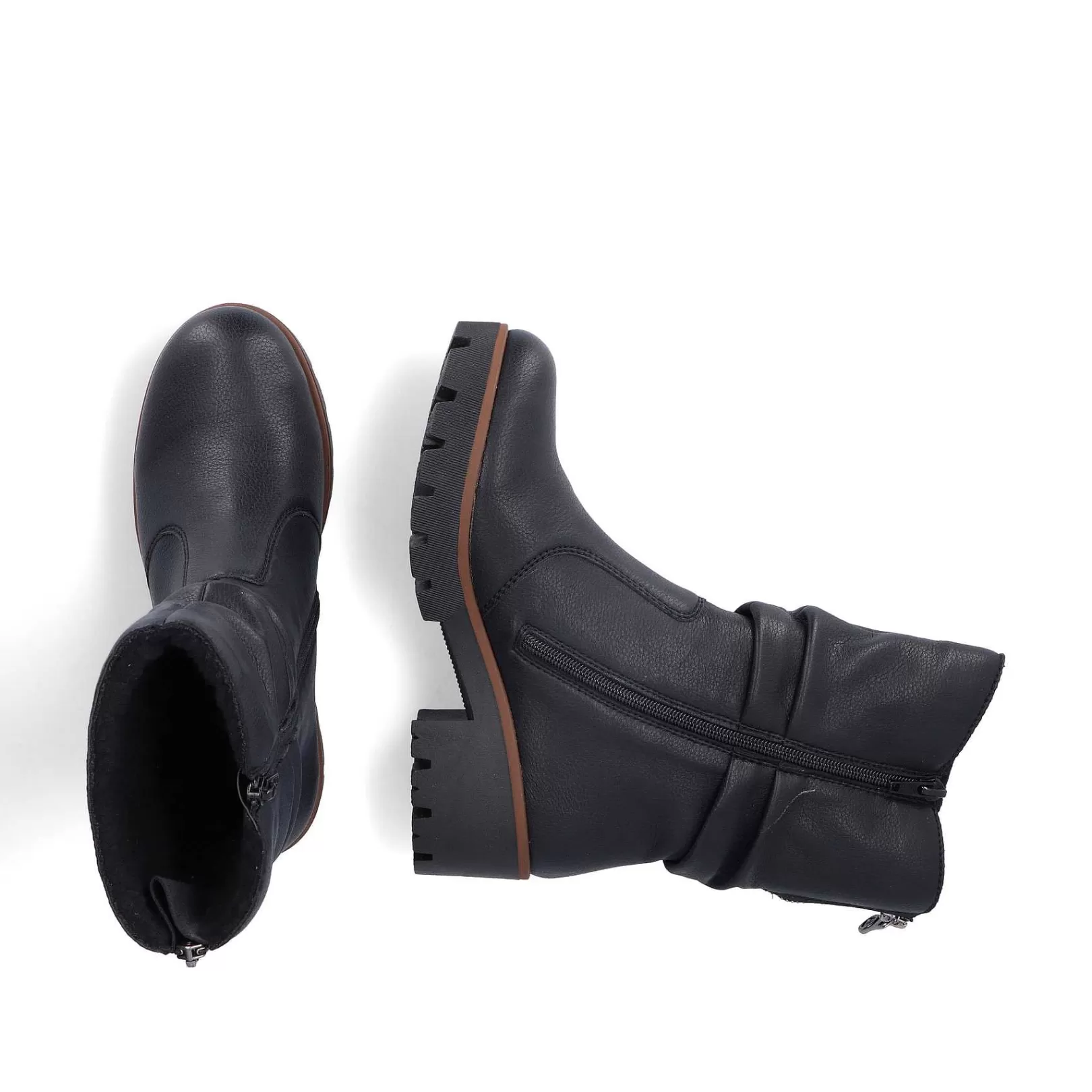 Online Women'S Short Boots Night Black Ladies Ankle Boots & Boots