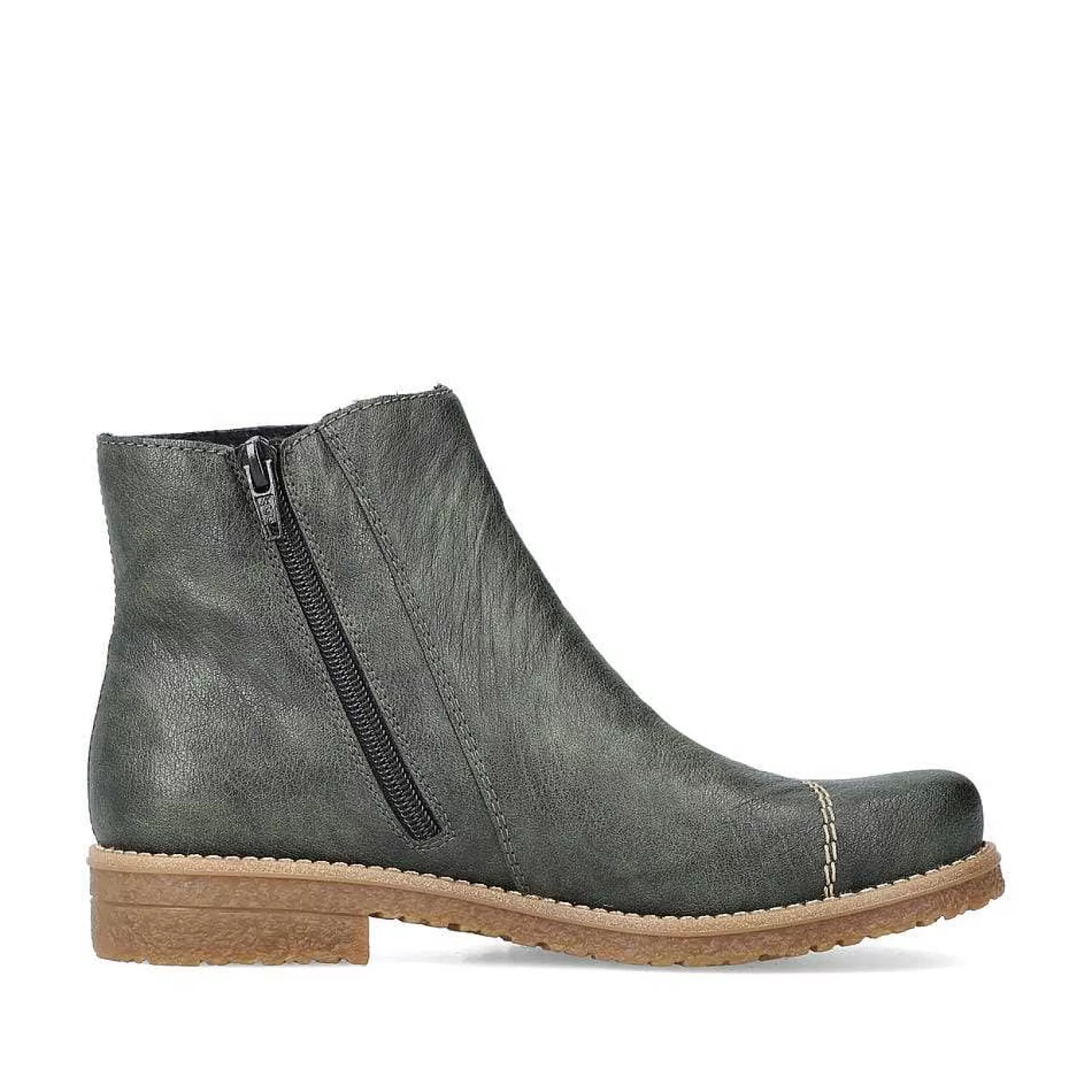 Discount Women'S Short Boots Olive Green Ladies Ankle Boots & Boots