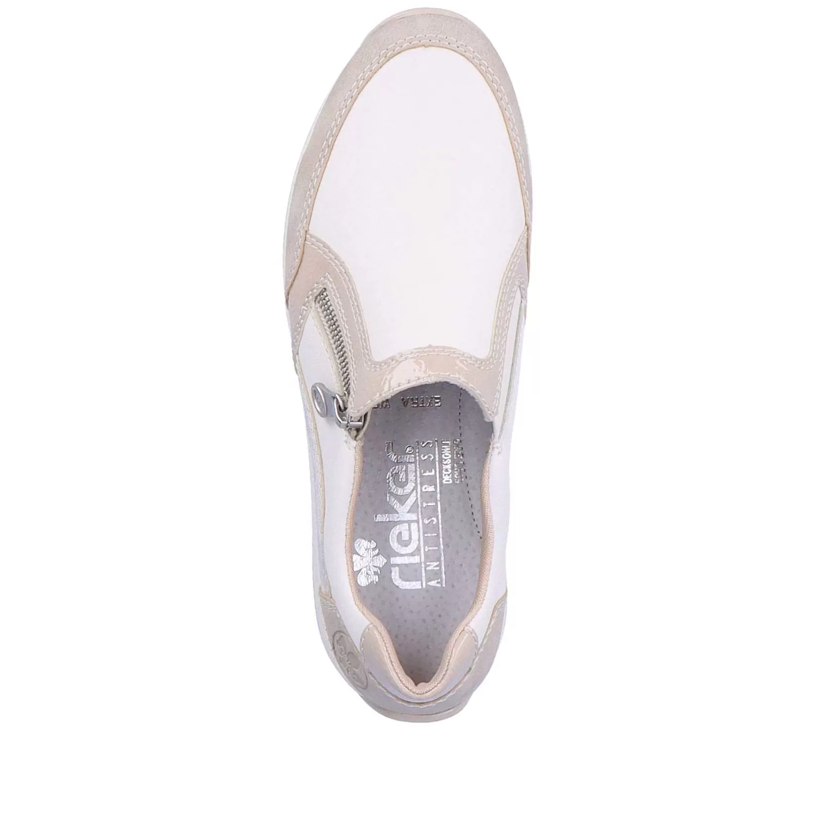 Best Women'S Slippers Cream White Ladies Low Shoes & Slippers