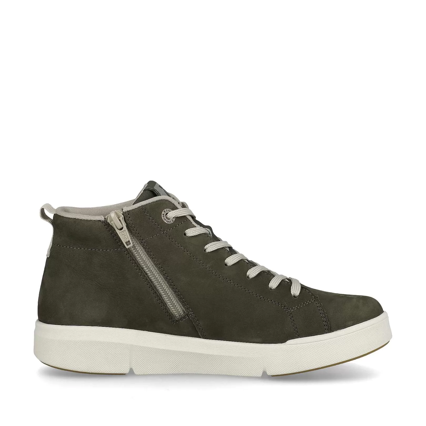 Hot Women'S Sneaker High Army Green Ladies Sneakers