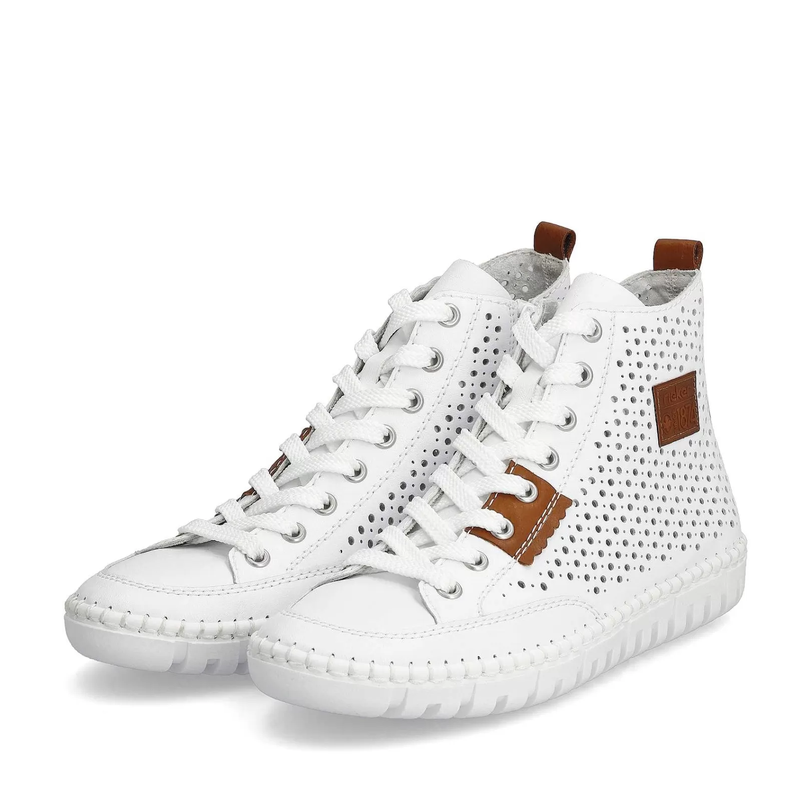 Shop Women'S Sneaker High Brilliant White Ladies Sneakers