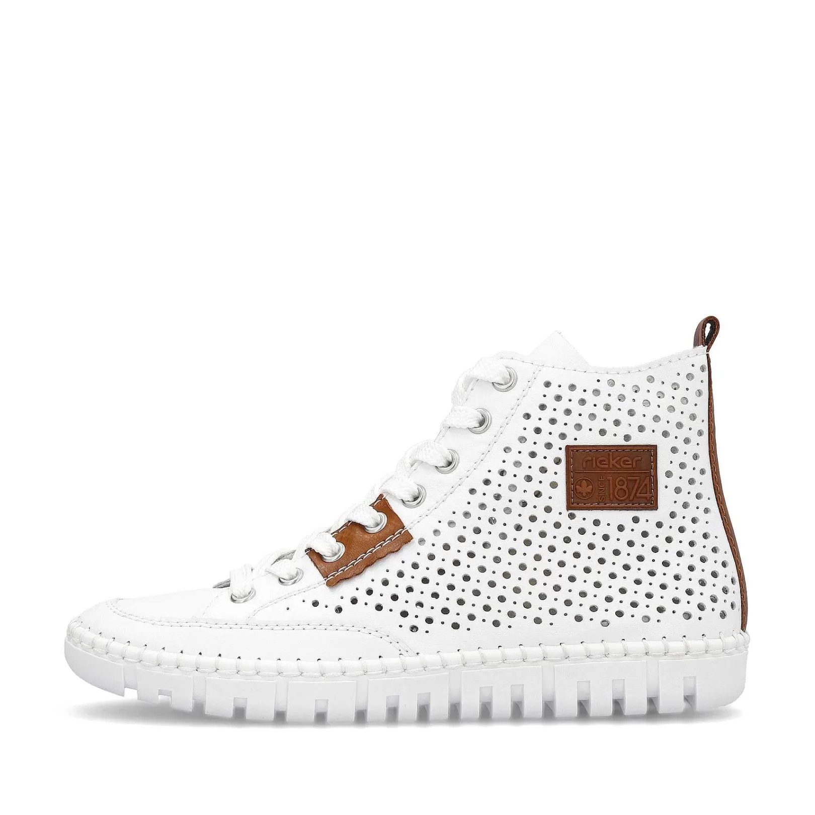 Shop Women'S Sneaker High Brilliant White Ladies Sneakers