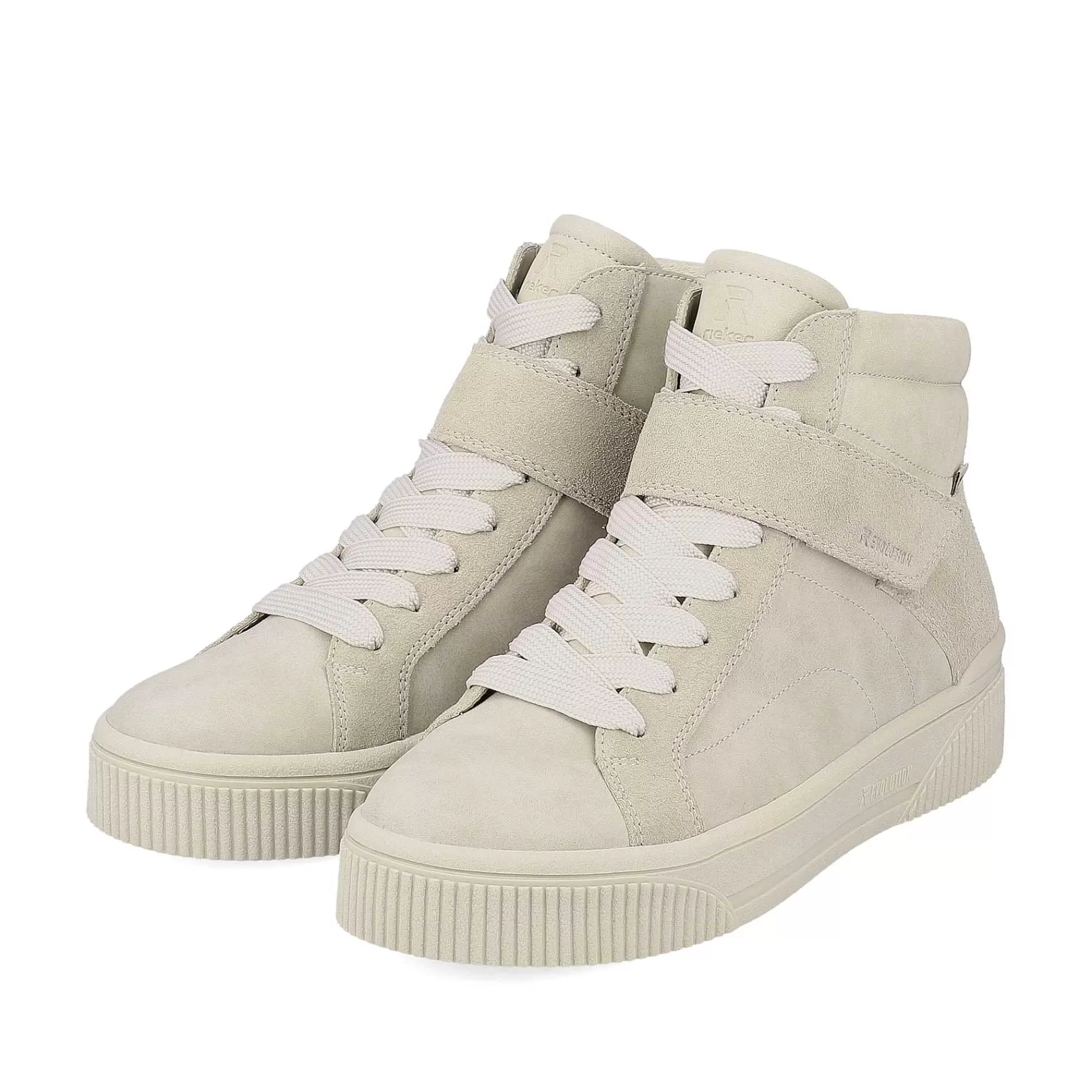 Cheap Women'S Sneaker High Cream Beige Ladies Sneakers