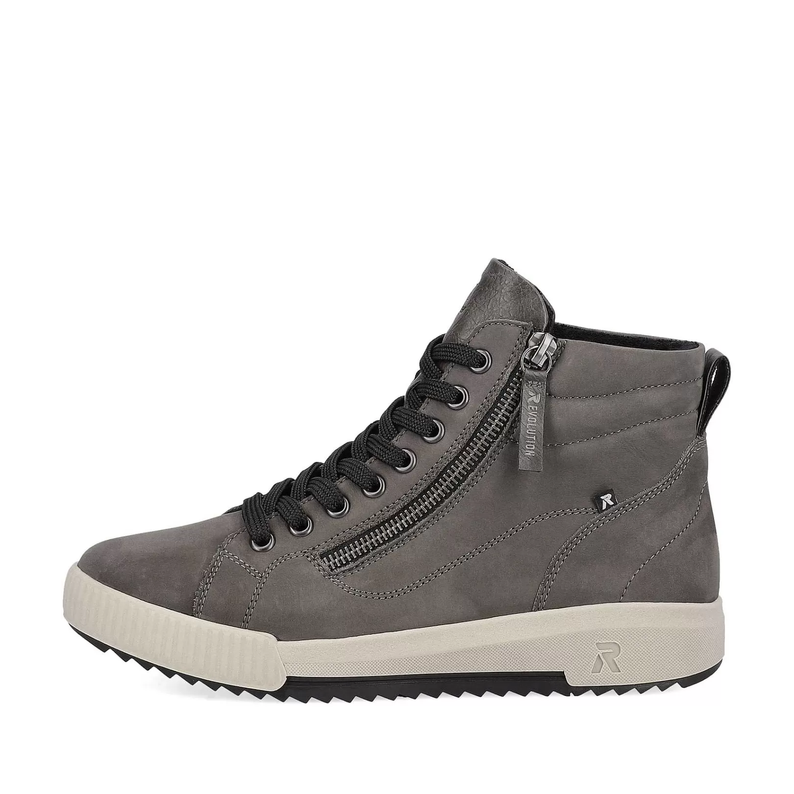 Outlet Women'S Sneaker High Stone Grey Ladies Sneakers