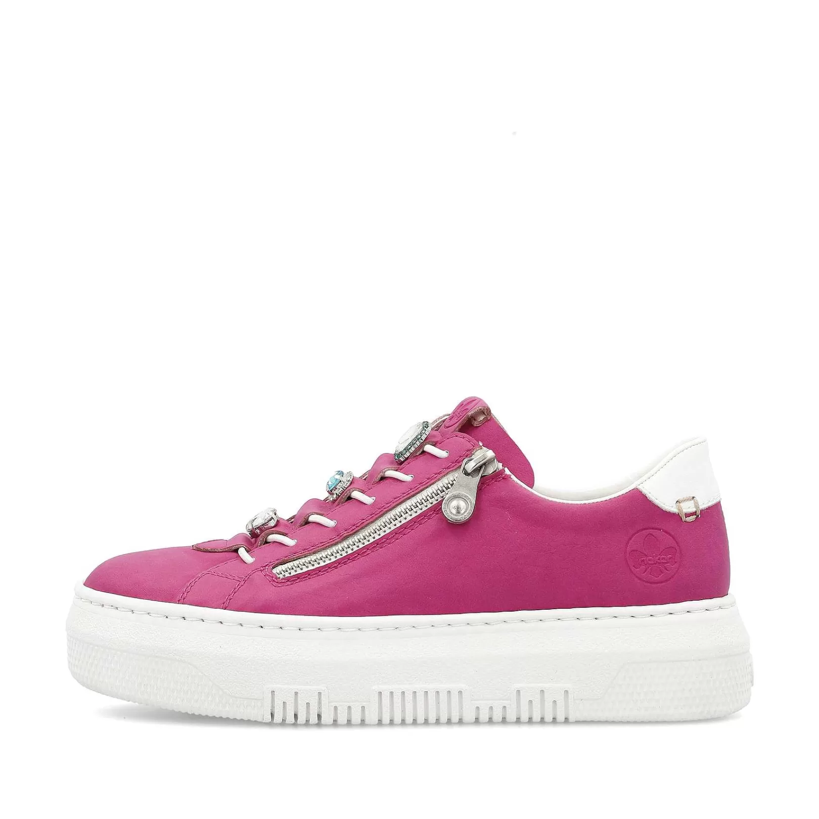 Flash Sale Women'S Sneaker Low Blood Pink Ladies Colorful Styles