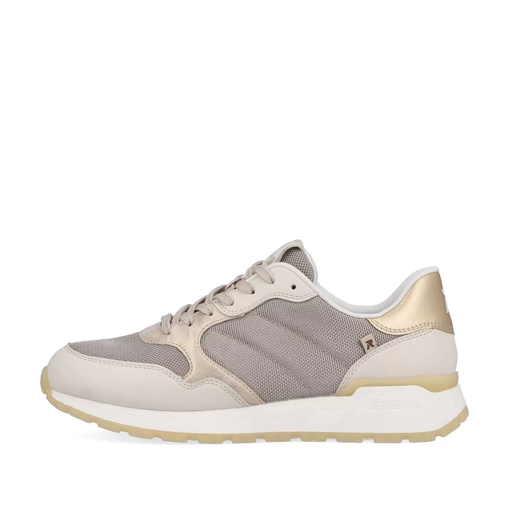 Hot Women'S Sneaker Low Clay-Beige Rock-Grey Ladies Sneakers