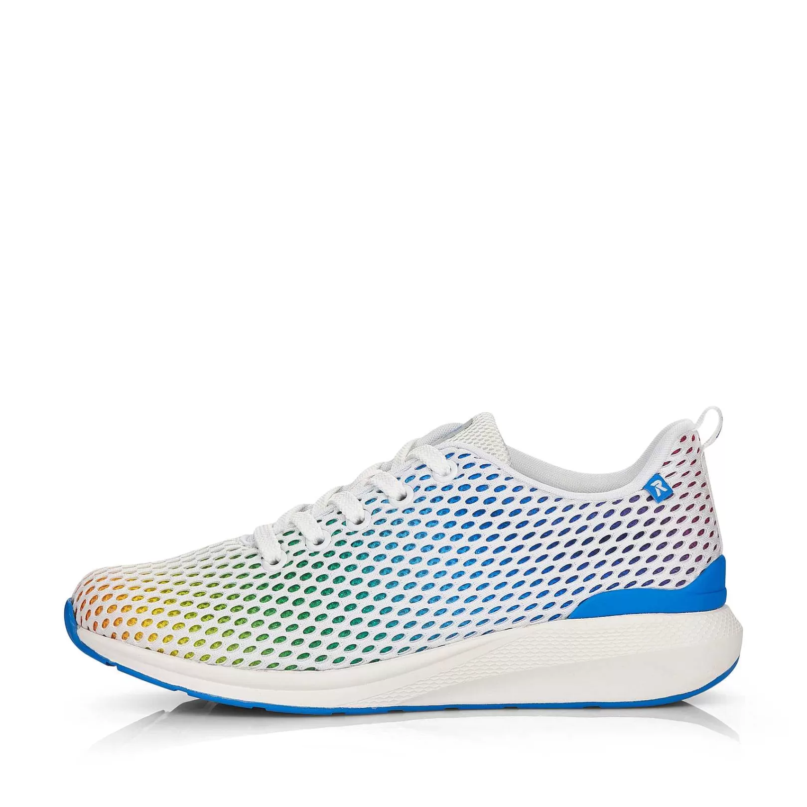 Sale Women'S Sneaker Low Crystal-White Rainbow Ladies Colorful Styles