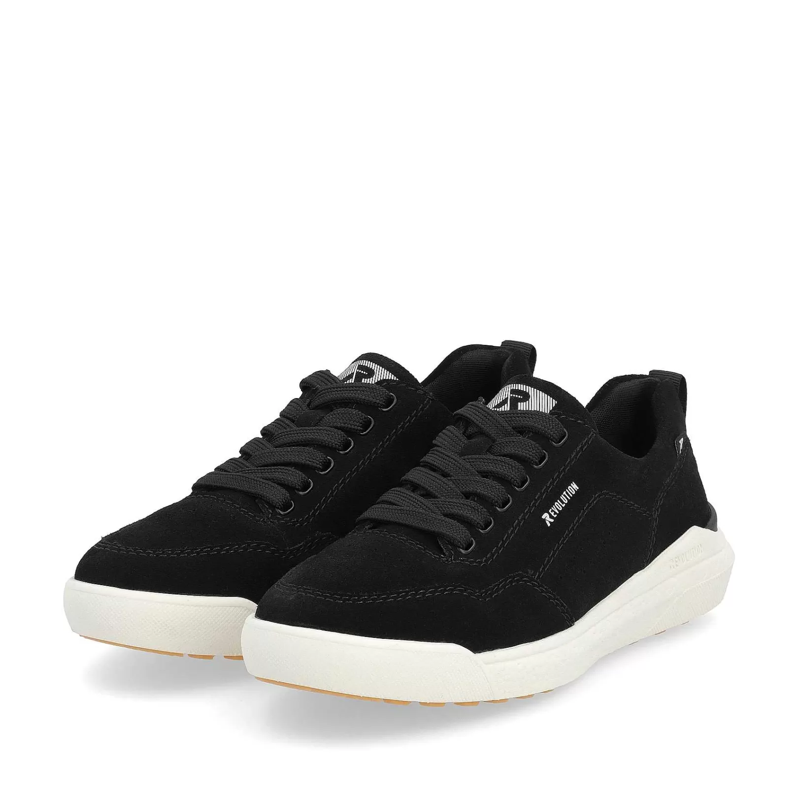 Sale Women'S Sneaker Low Deep Black Ladies Sporty Styles