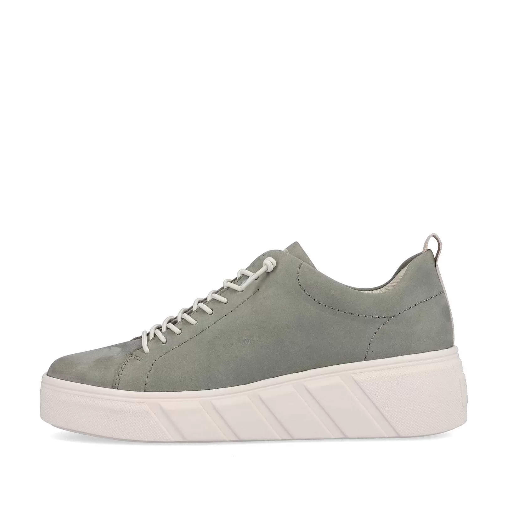 Best Sale Women'S Sneaker Low Khaki Green Ladies Sneakers