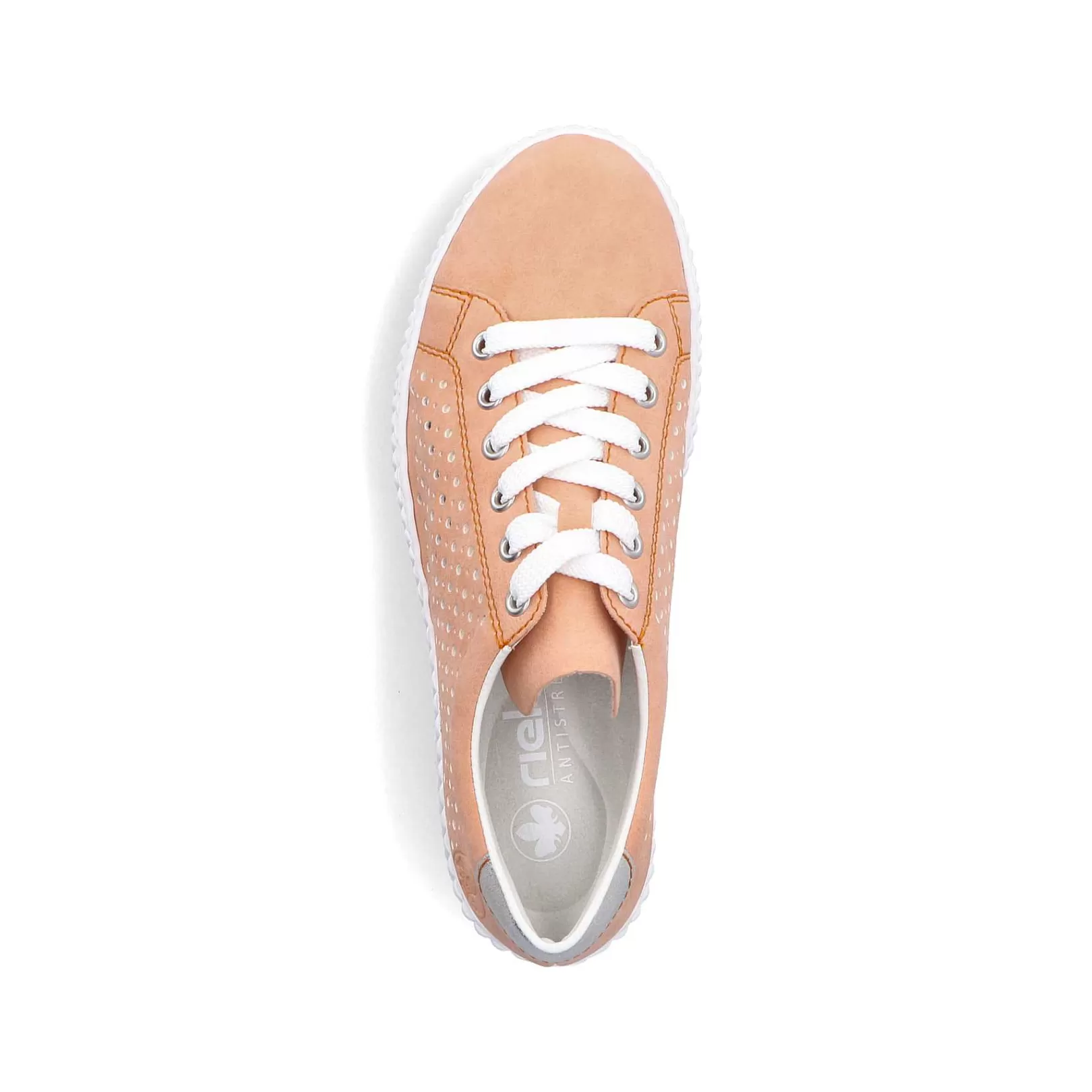 Fashion Women'S Sneaker Low Pastel Orange Ladies Colorful Styles