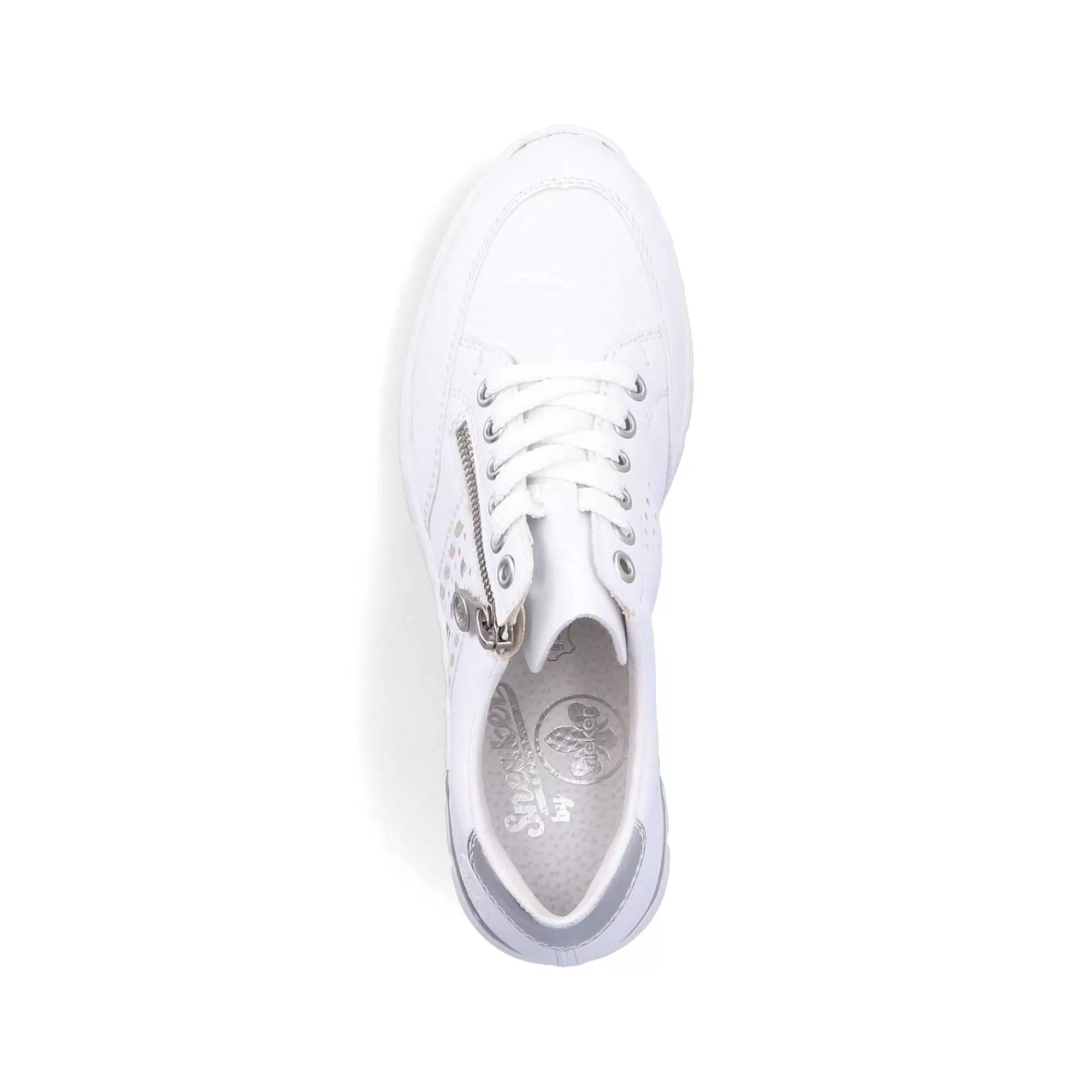 Clearance Women'S Sneaker Low Pure White Ladies Sneakers