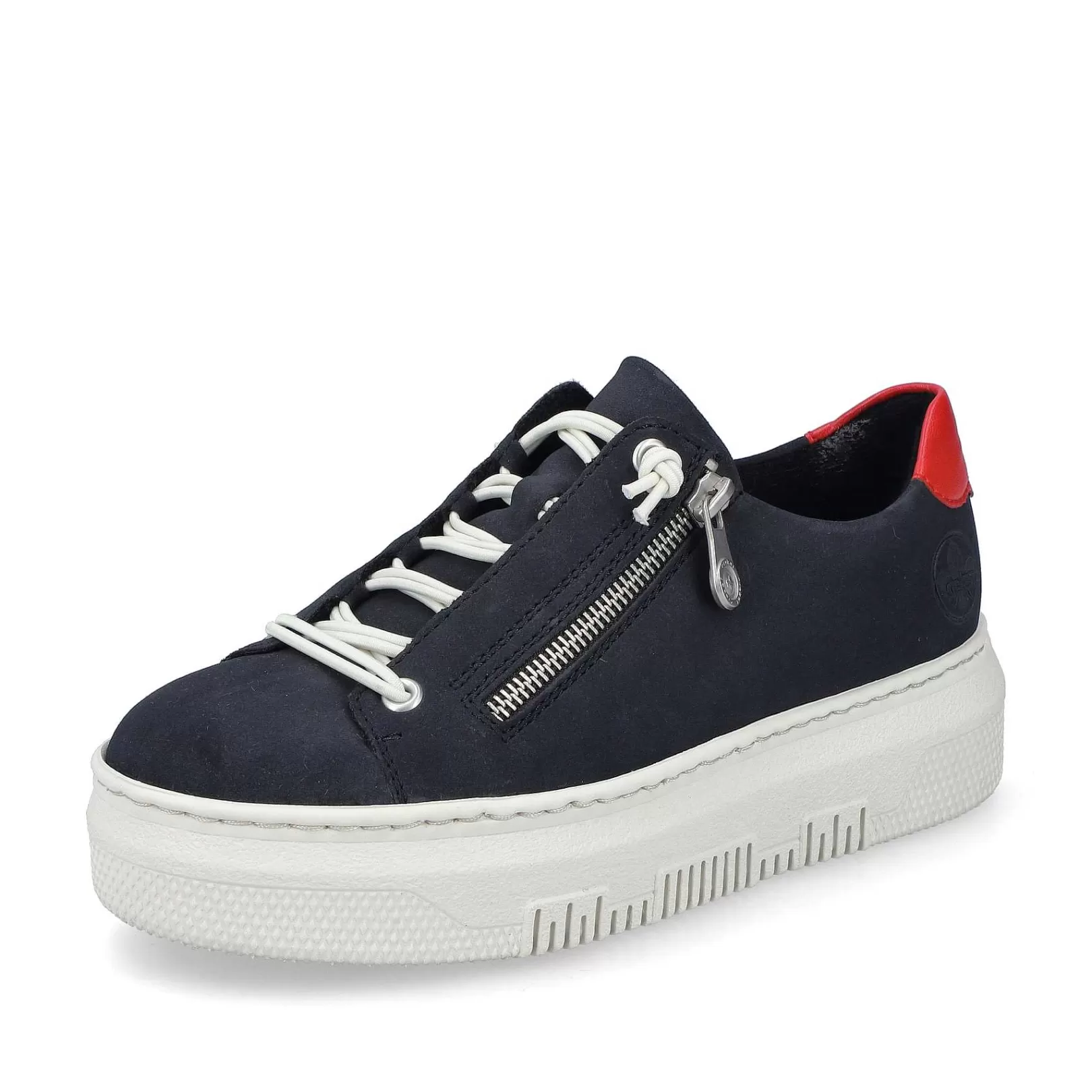 Sale Women'S Sneaker Low Steel Blue Ladies Sneakers