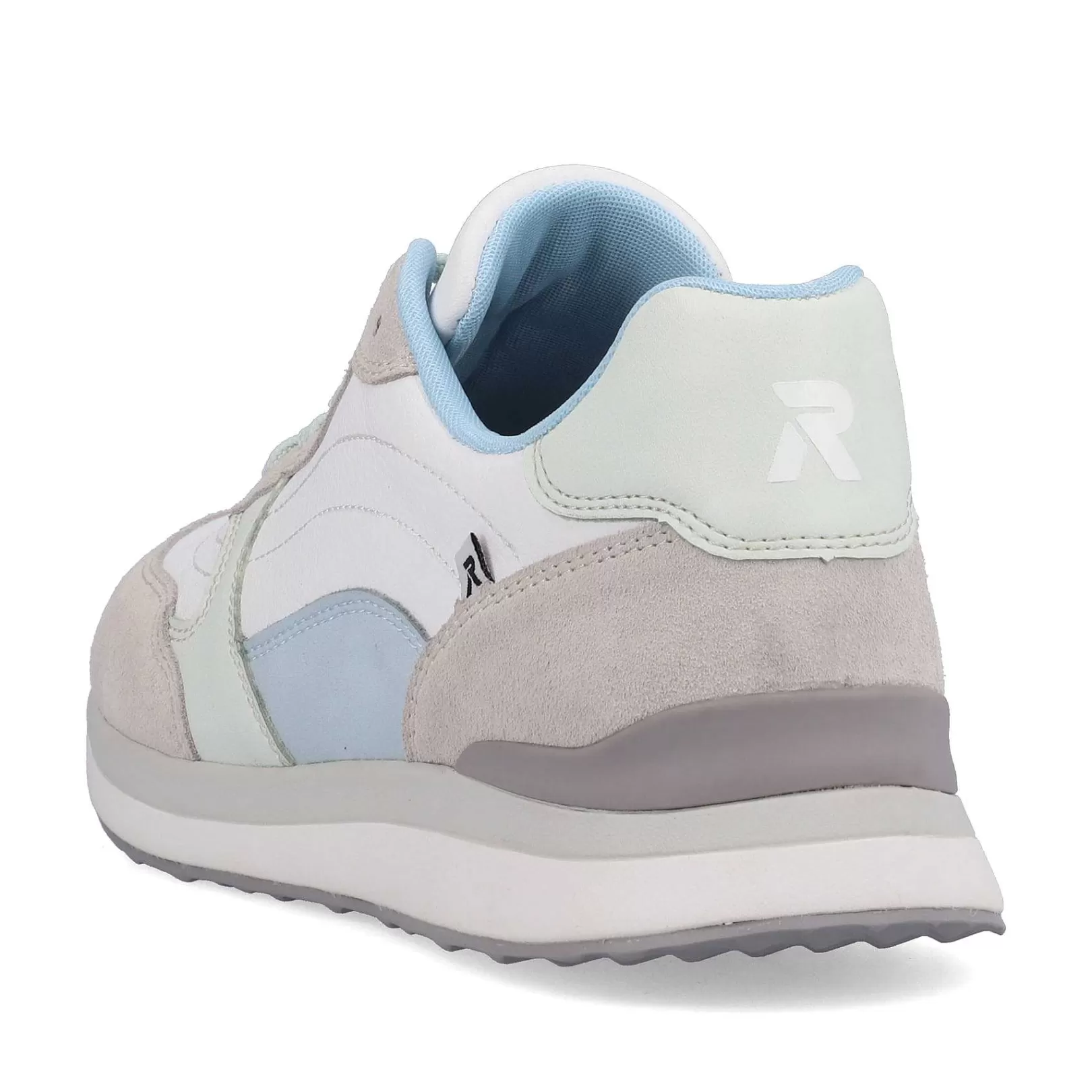 Best Women'S Sneaker Low Swan-White Clay-Beige Ice-Blue Ladies Sneakers