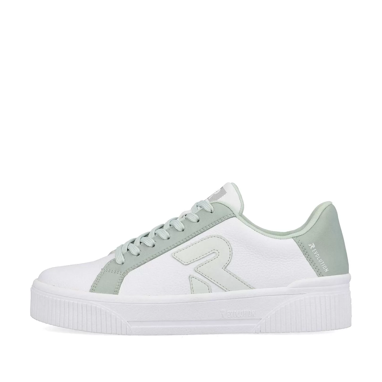 Flash Sale Women'S Sneaker Low Swan-White Mint-Green Ladies Colorful Styles